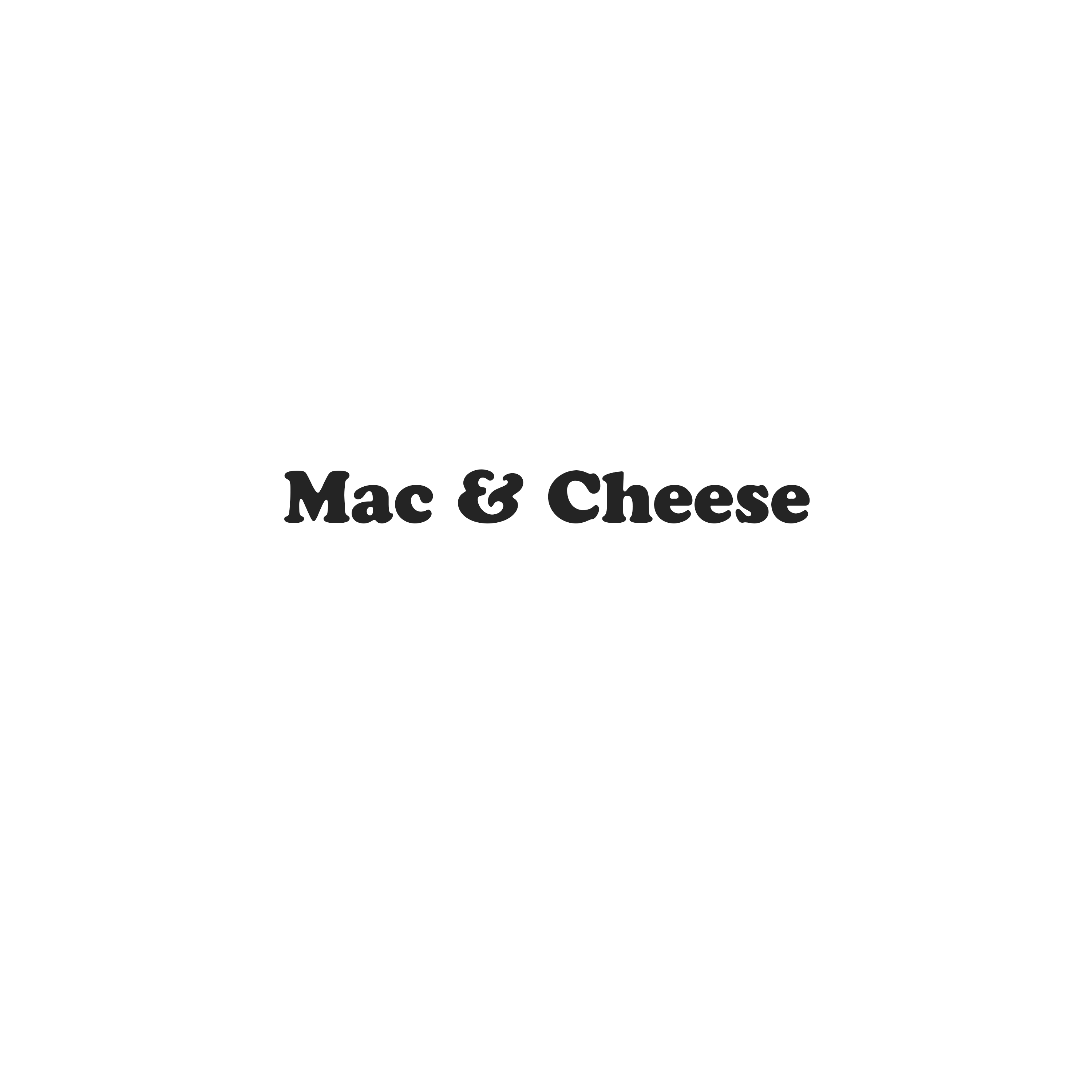 Mac & Cheese artwork