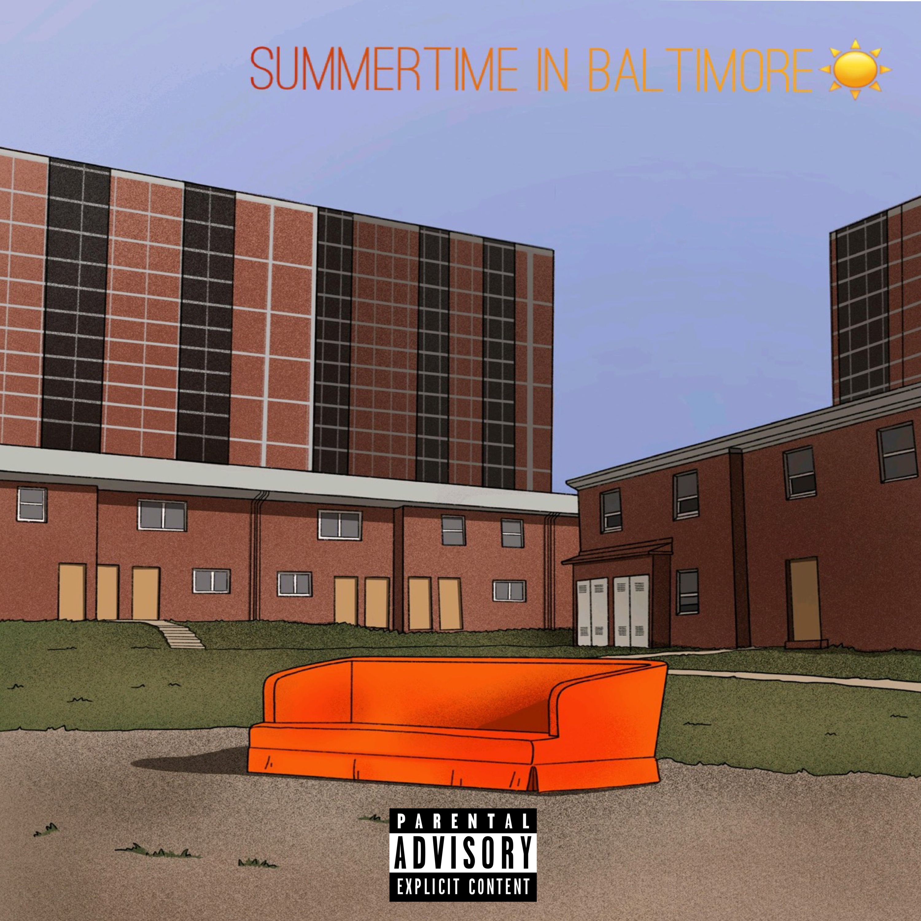 Summertime In Baltimore artwork
