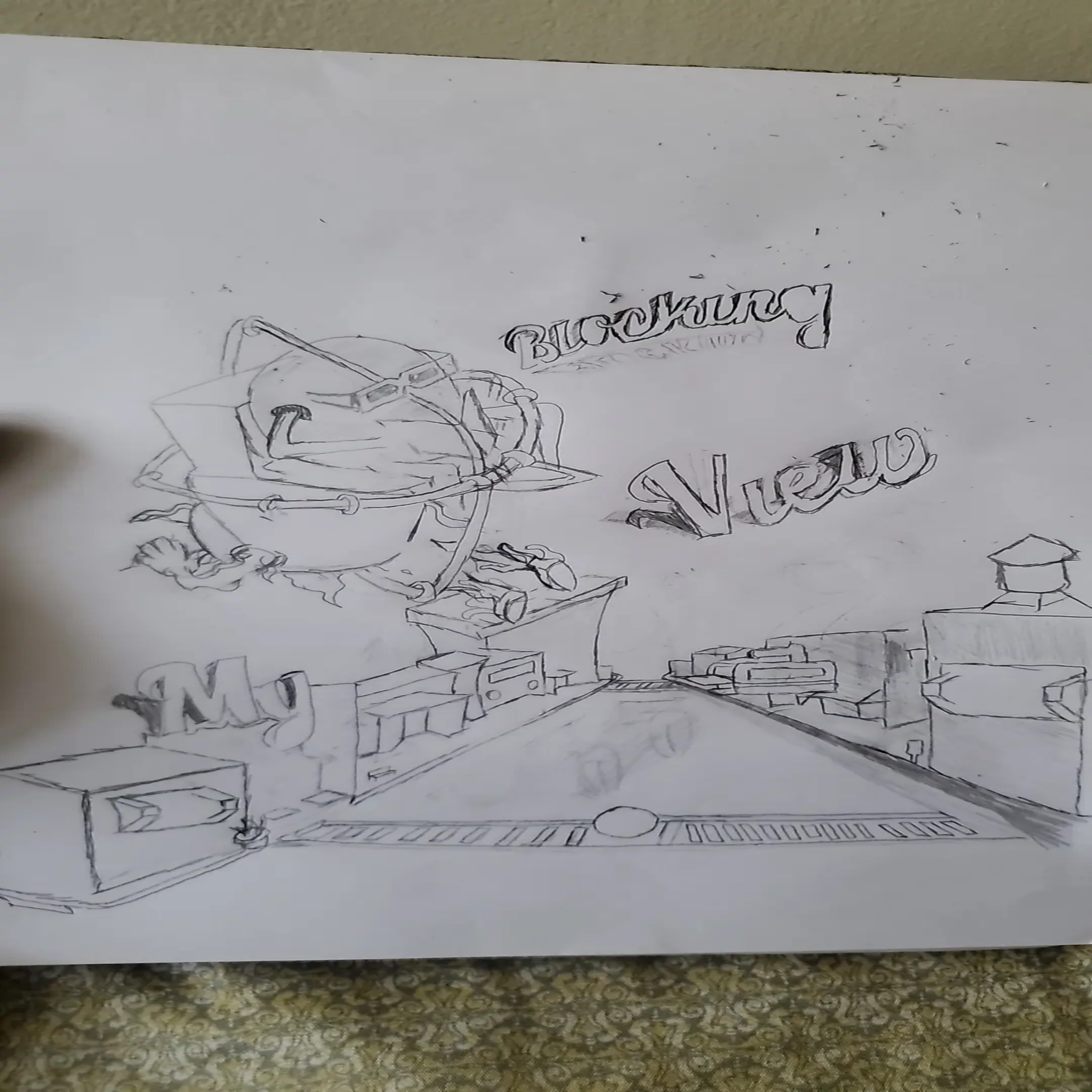 Blocking My View artwork