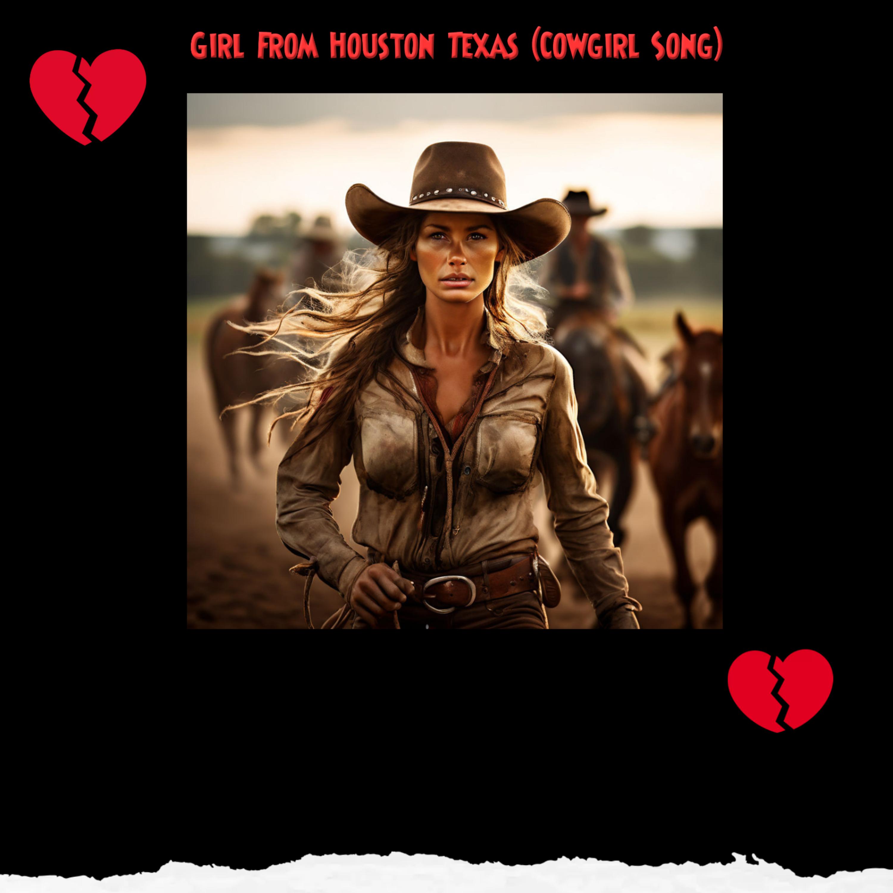 Girl From Houston Texas (Cowgirl Song) artwork