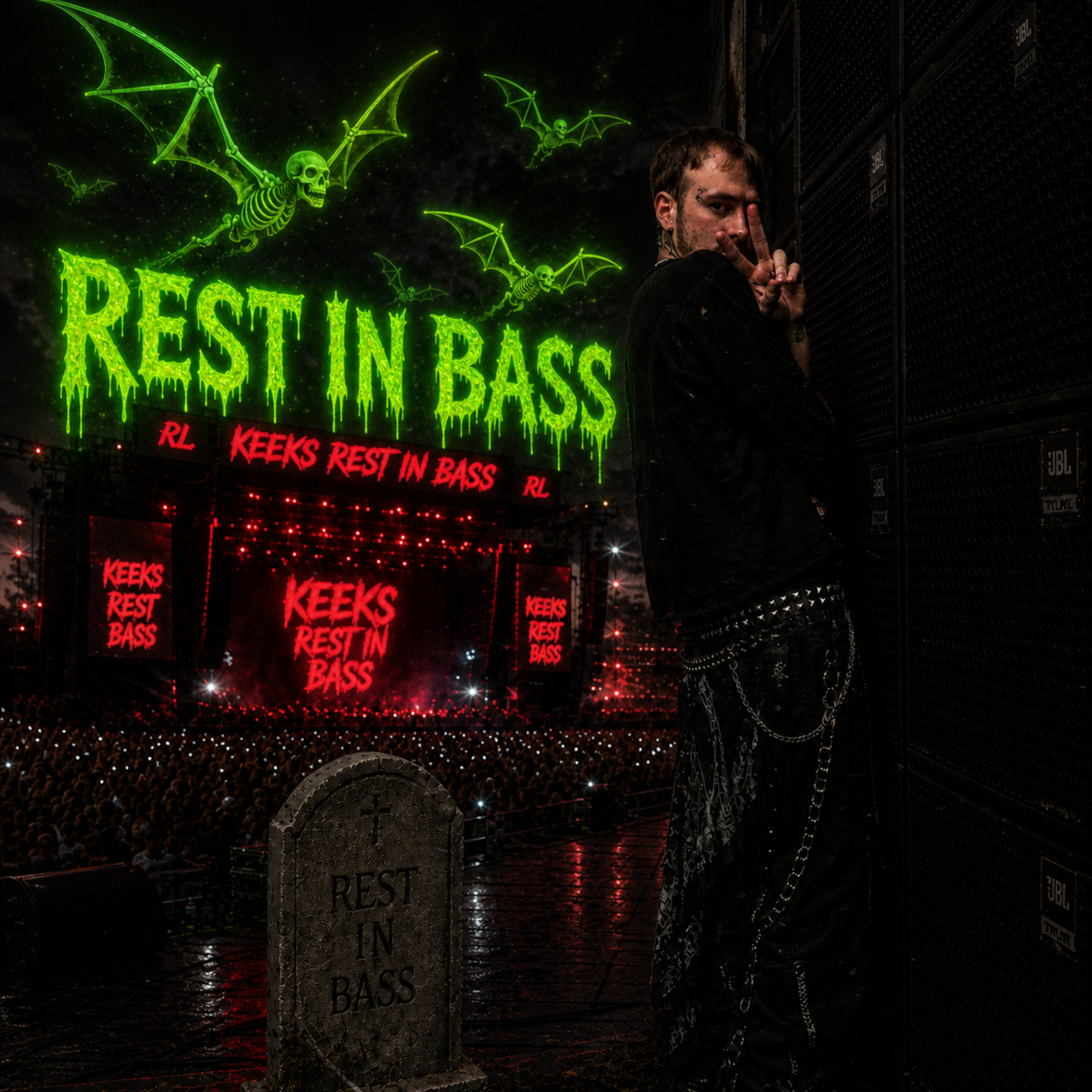 rest in bass by fuckkeeks cover art