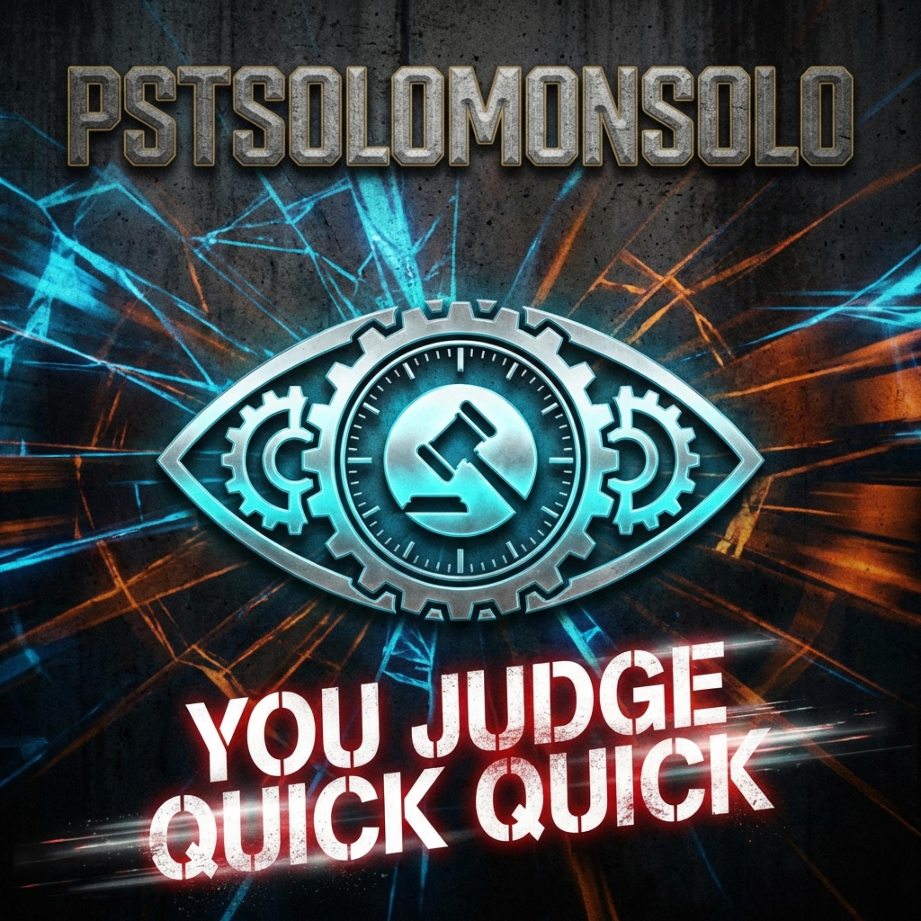 YOU JUDGE QUICK QUICK artwork