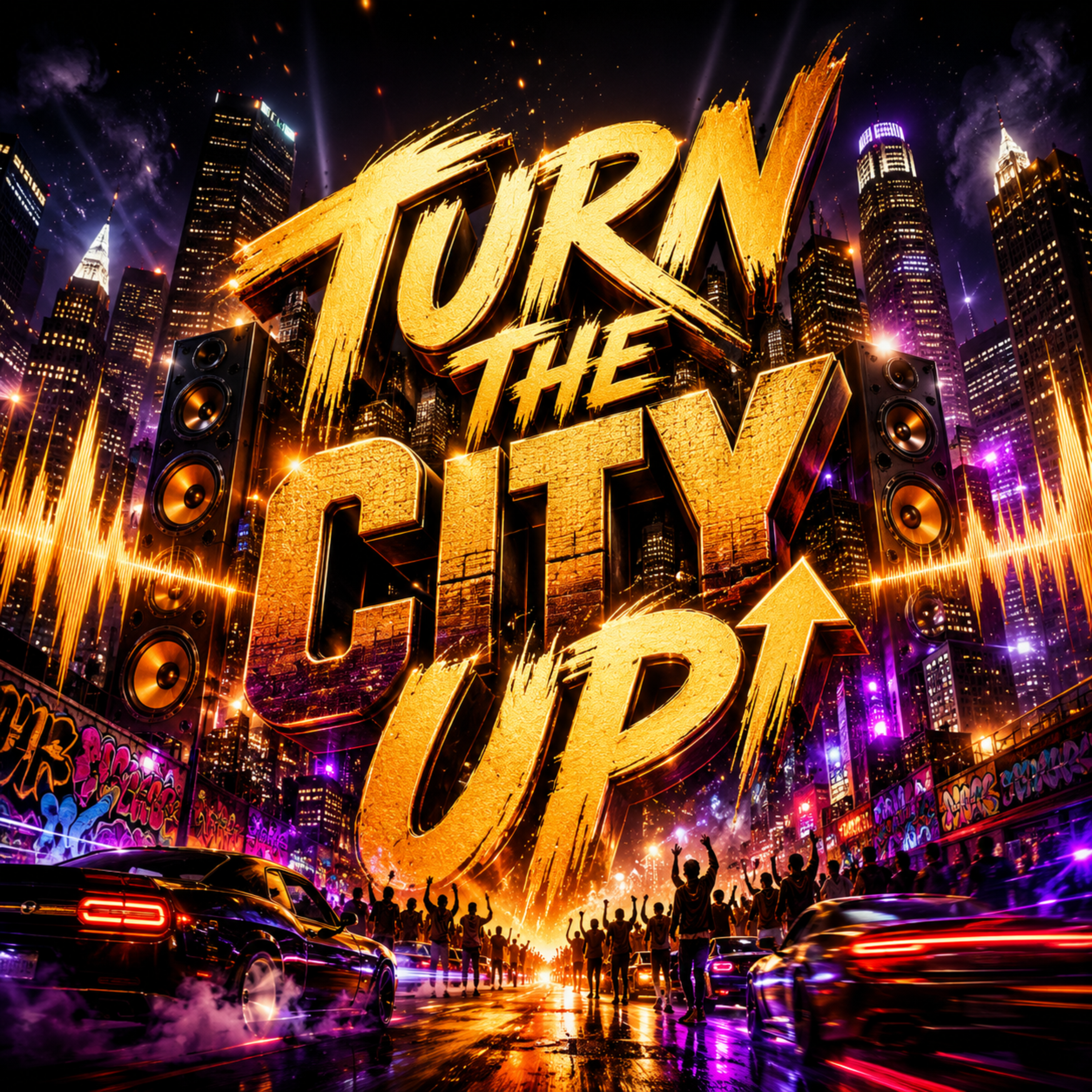 TURN THE CITY UP by Fahiym Yahbless cover art
