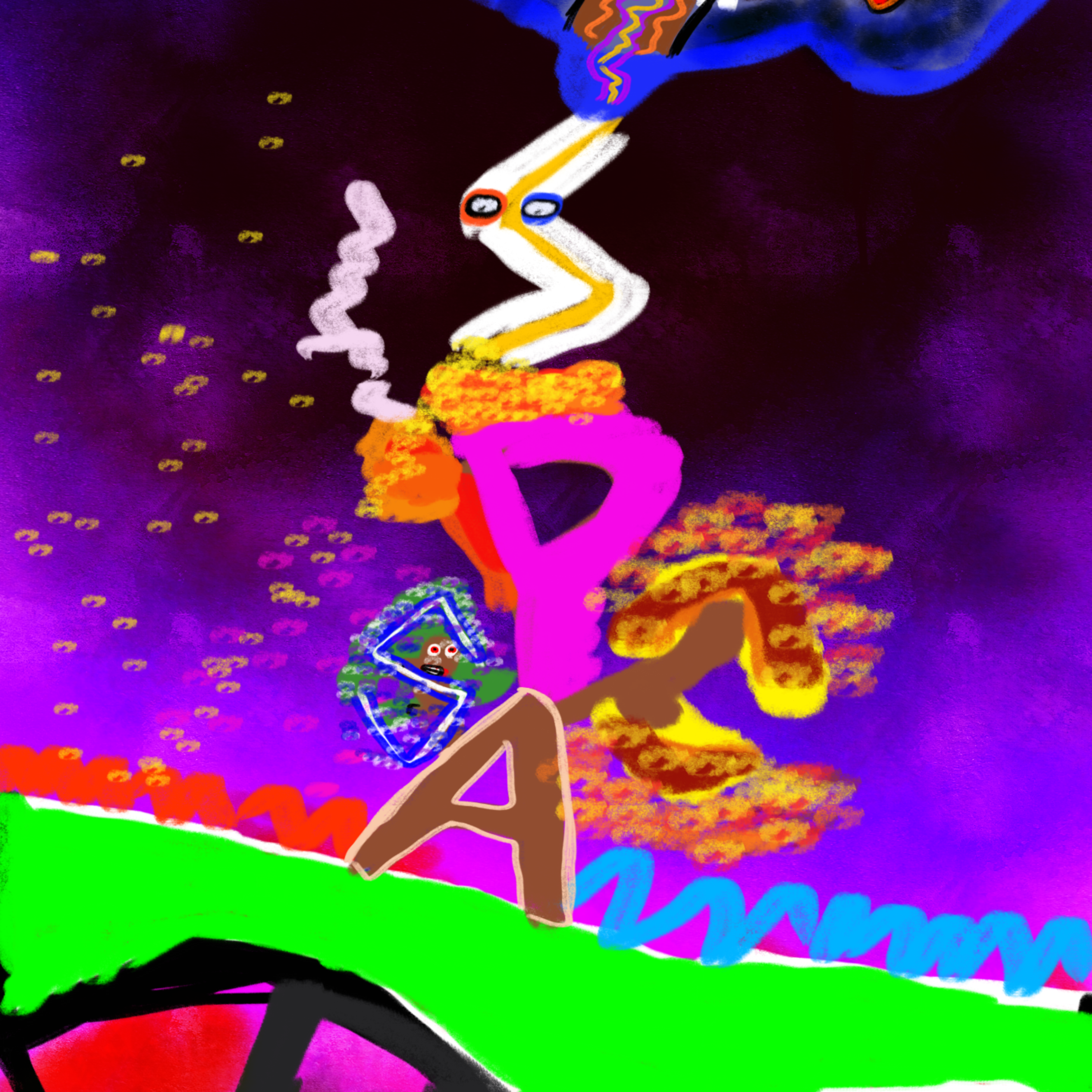 I Carved My Name In Blood On A Sheet Of Paper And Watched The Wicked Arise artwork