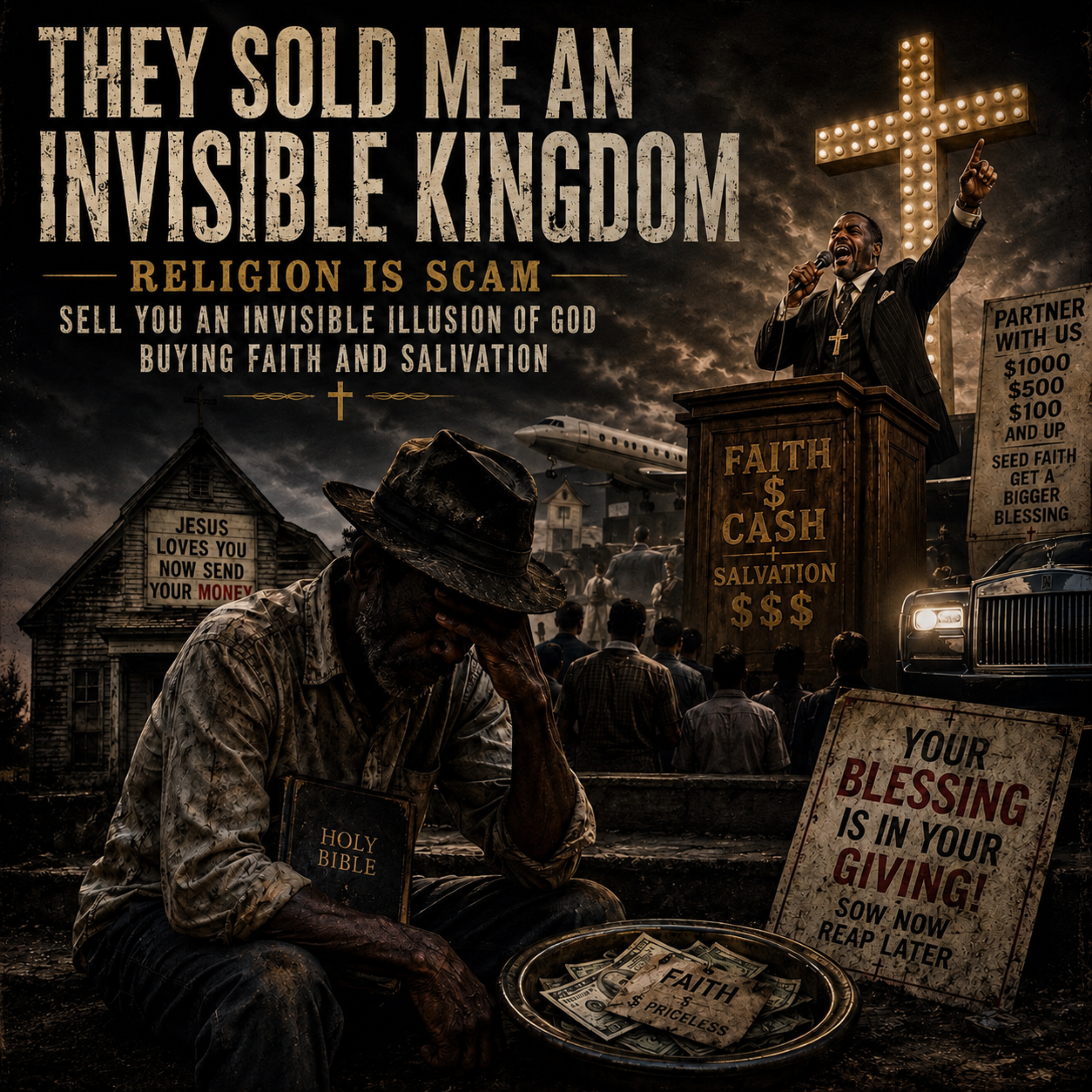 They Sold Me An Invisible Kingdom by Gospel & Blues Meets Country cover art