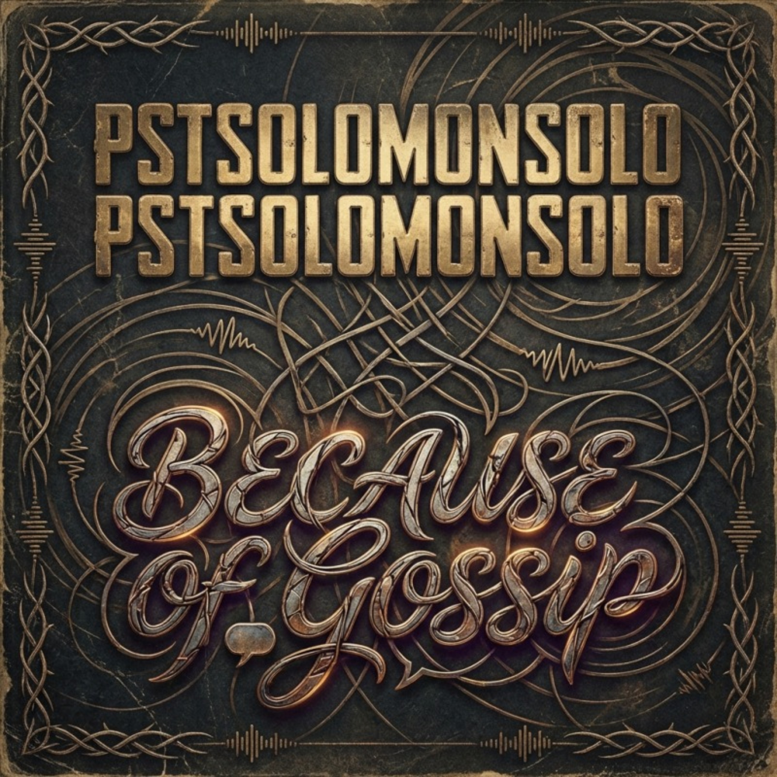 BECAUSE OF GOSSIP by PSTSOLOMONSOLO cover art