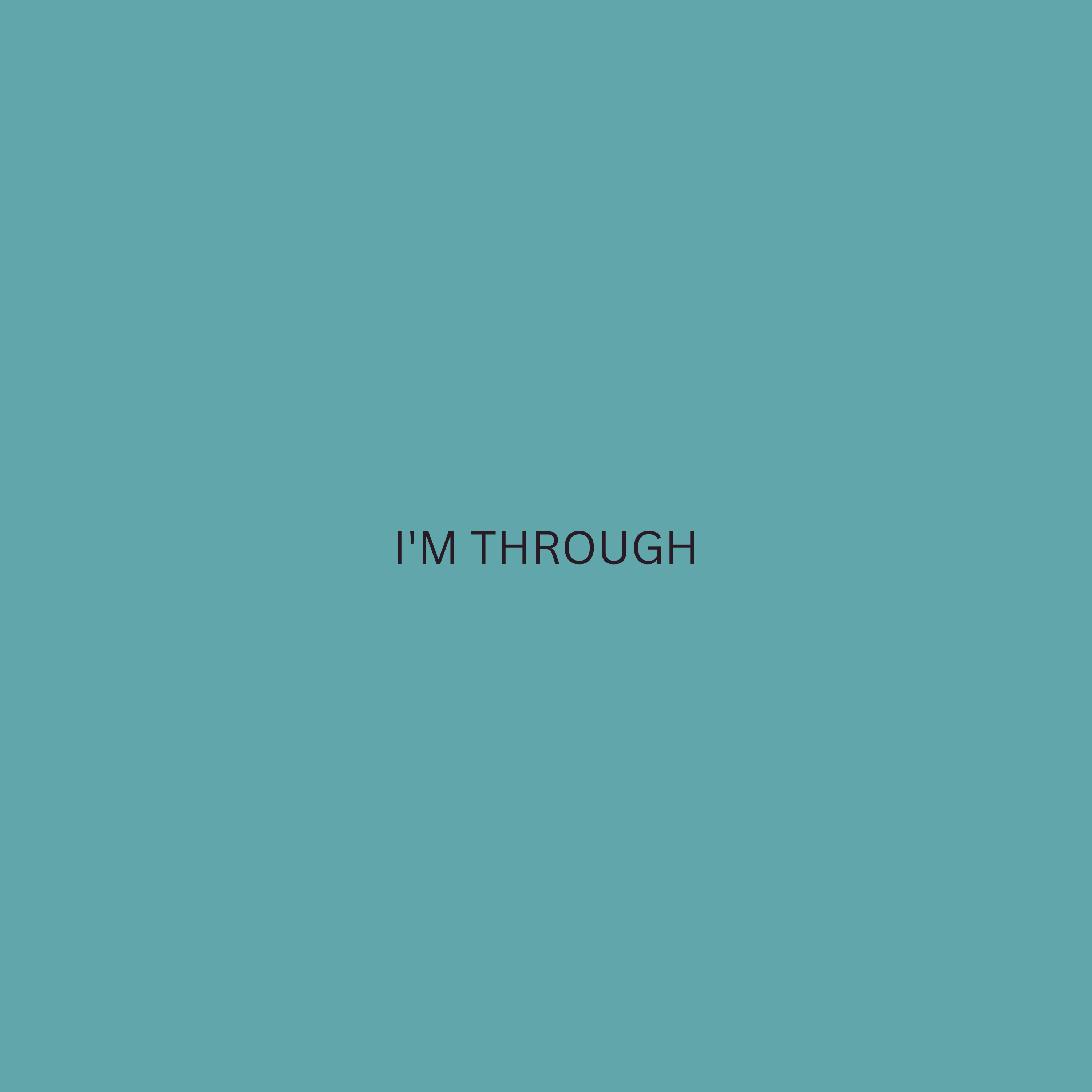 I'm through artwork