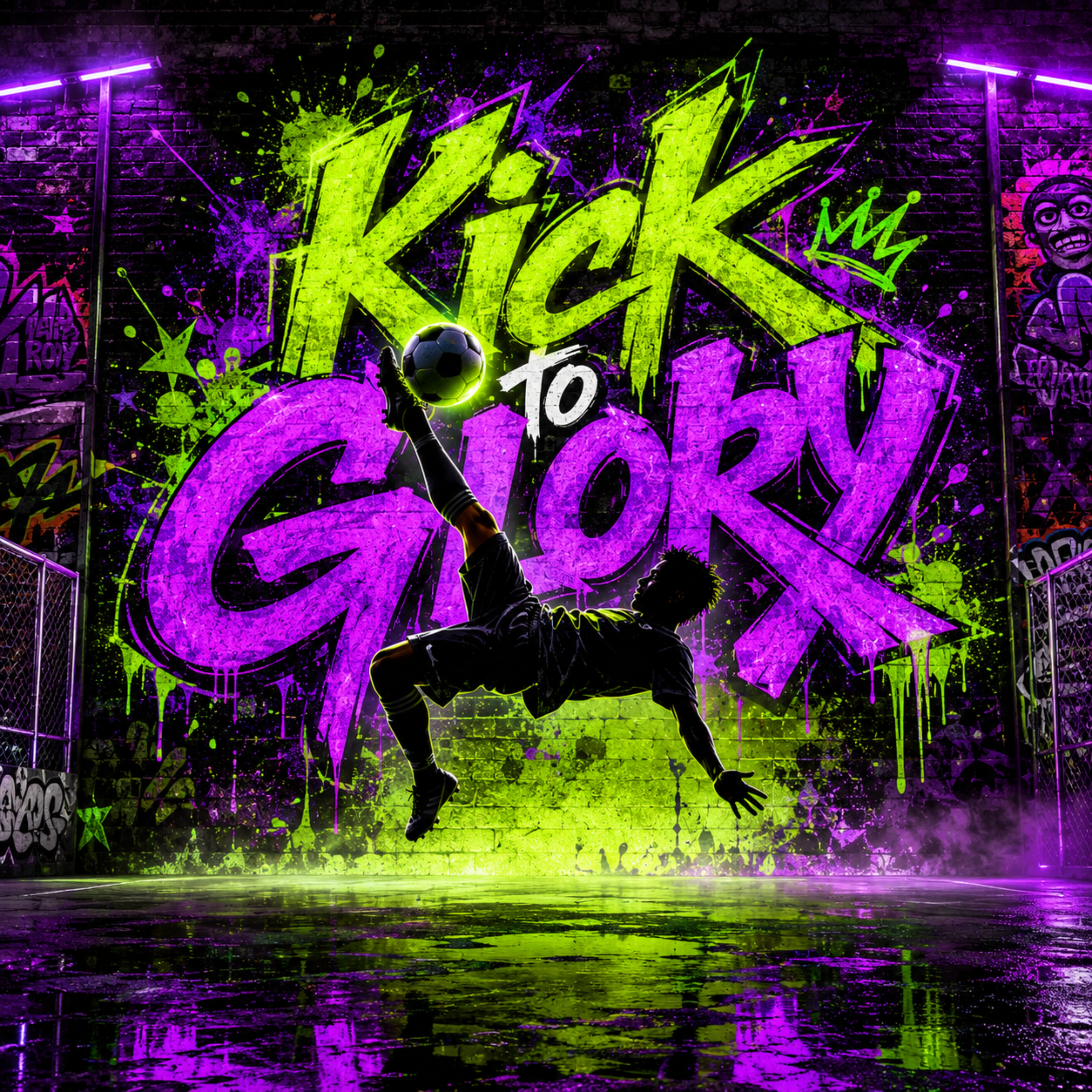 ফুটবল মানেই প্রাণ (Kick to Glory) by Rabiul Karim cover art