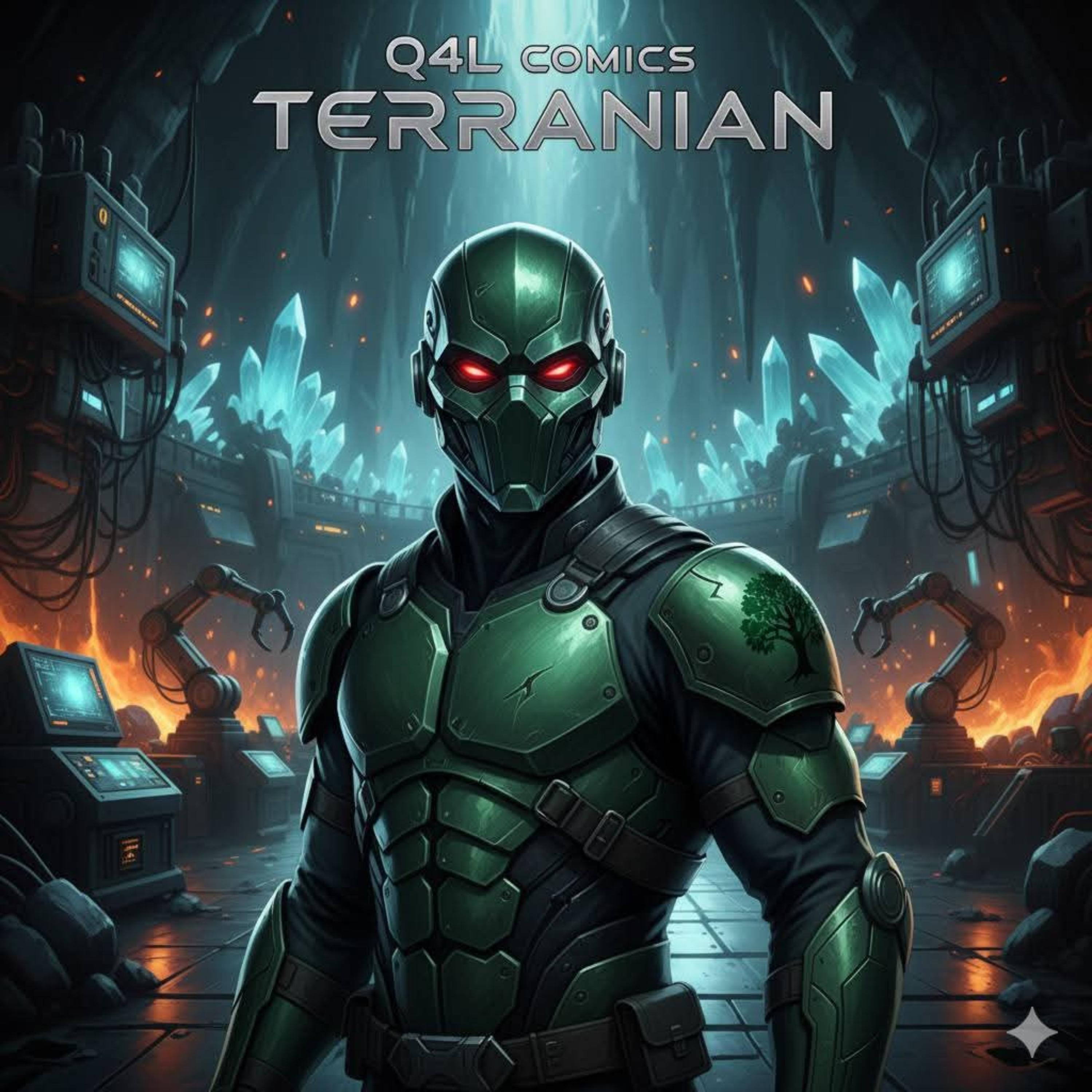 TERRANIAN COMING by QUEST4LIFE AKA EL NEGRO KALIENTE cover art