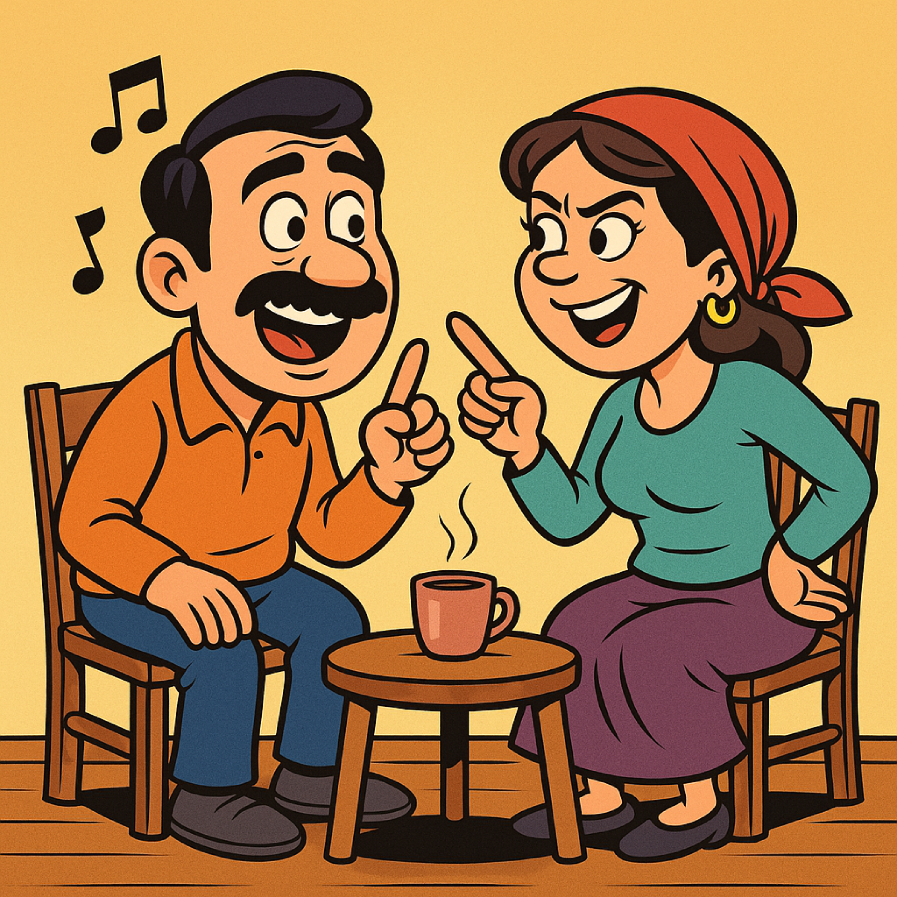 Karı Koca Atışması artwork