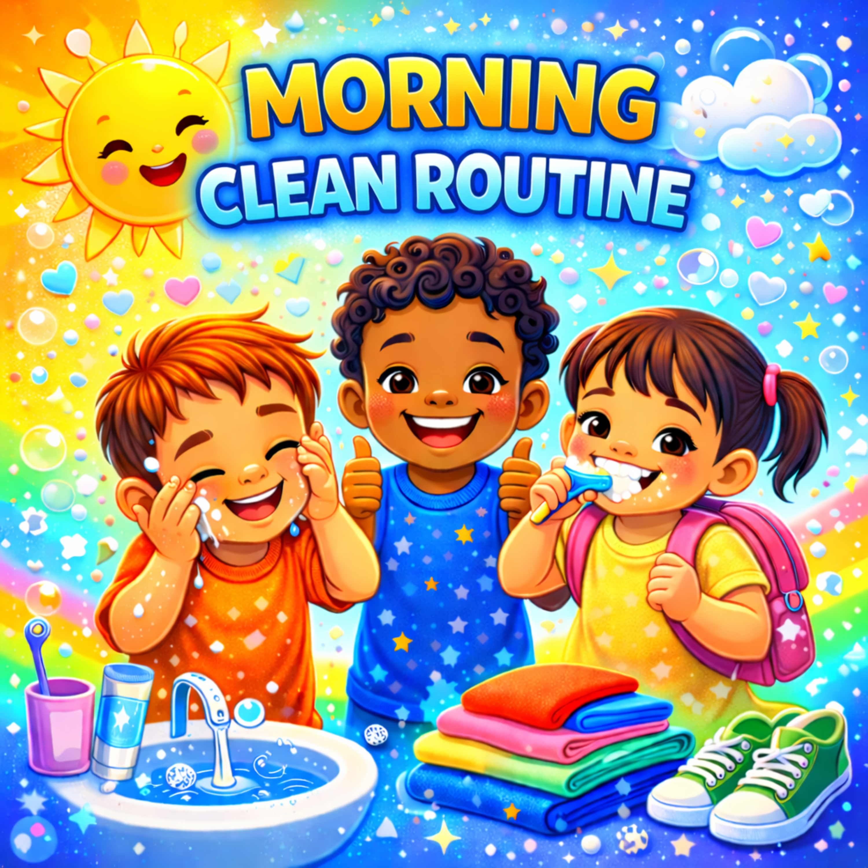 Morning Clean Routine artwork