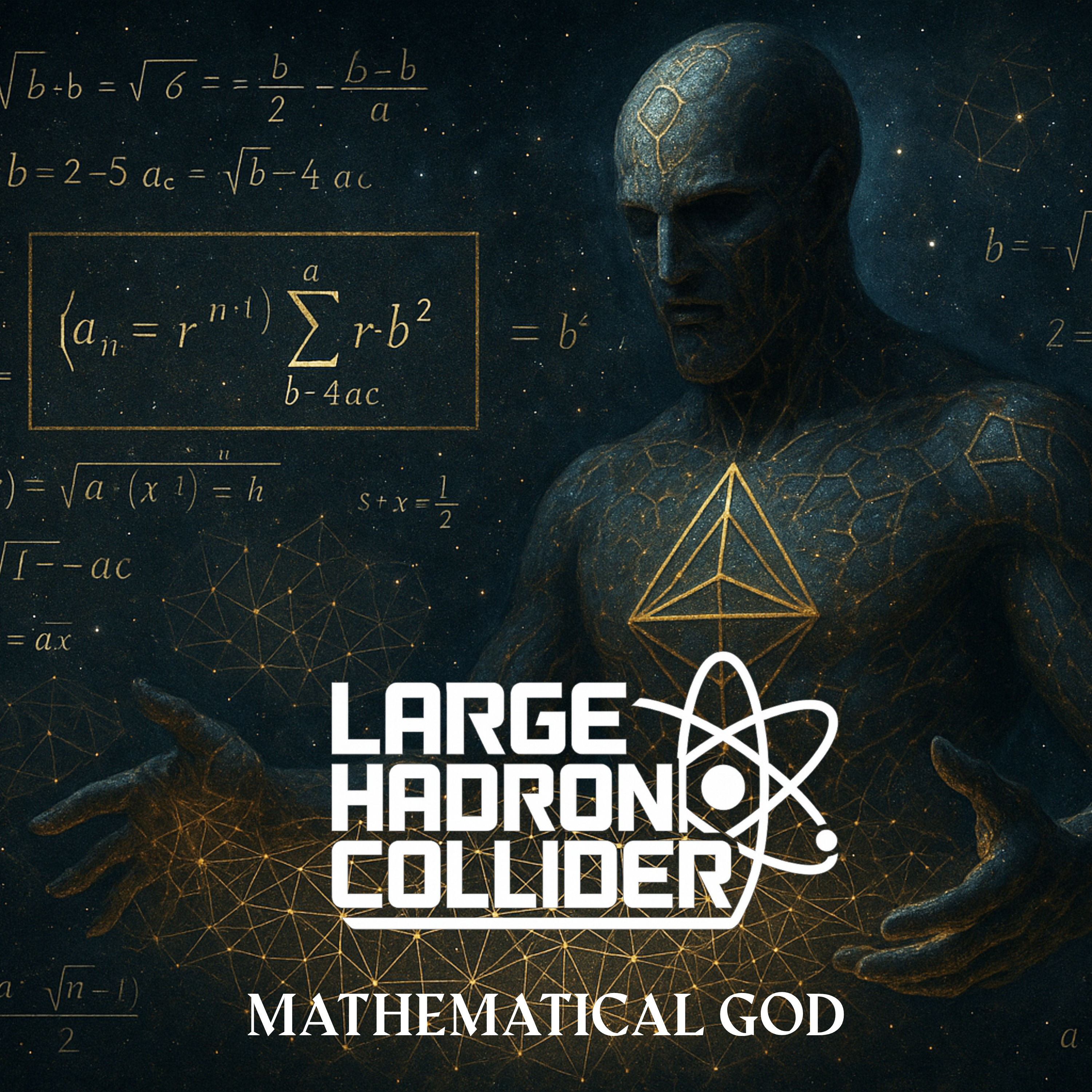 LARGE HADRON COLLIDER - Mathematical God artwork