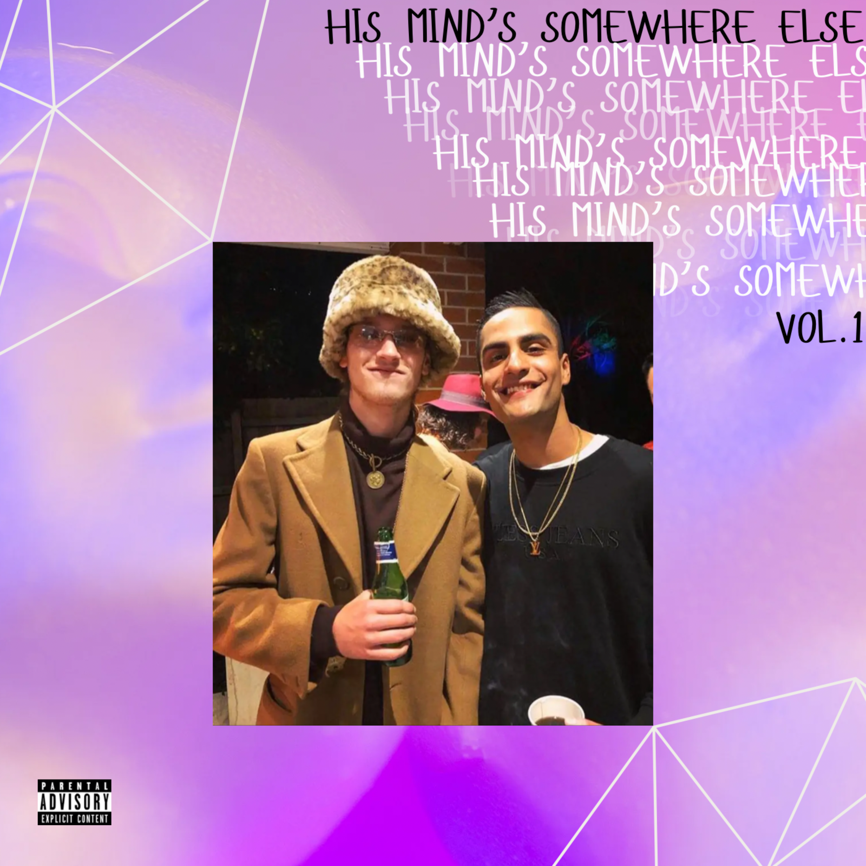 His Mind’s Somewhere Else artwork