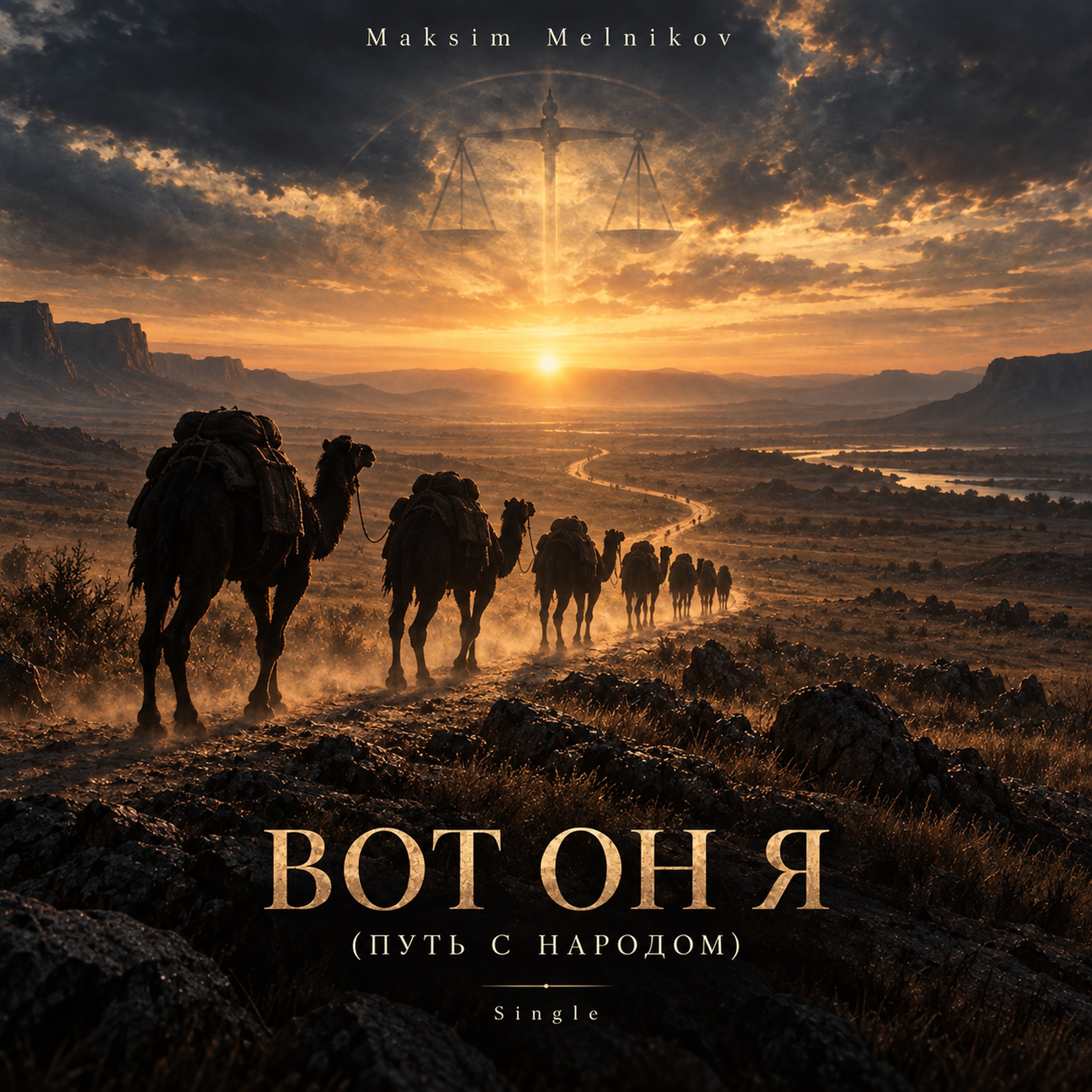 Вот он я. Путь с народом by Maksim Melnikov cover art