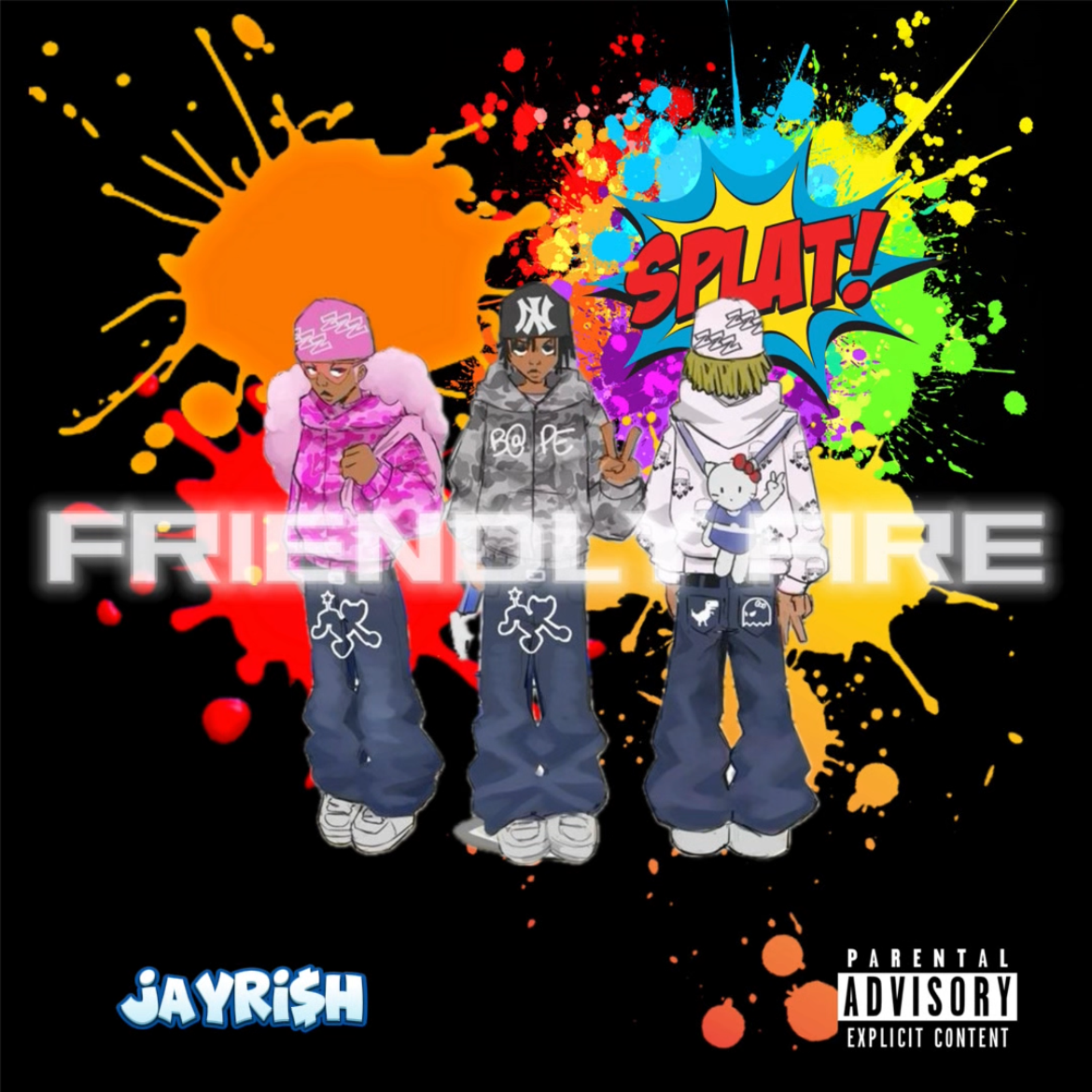 Friendly Fire by JAYRI$H cover art
