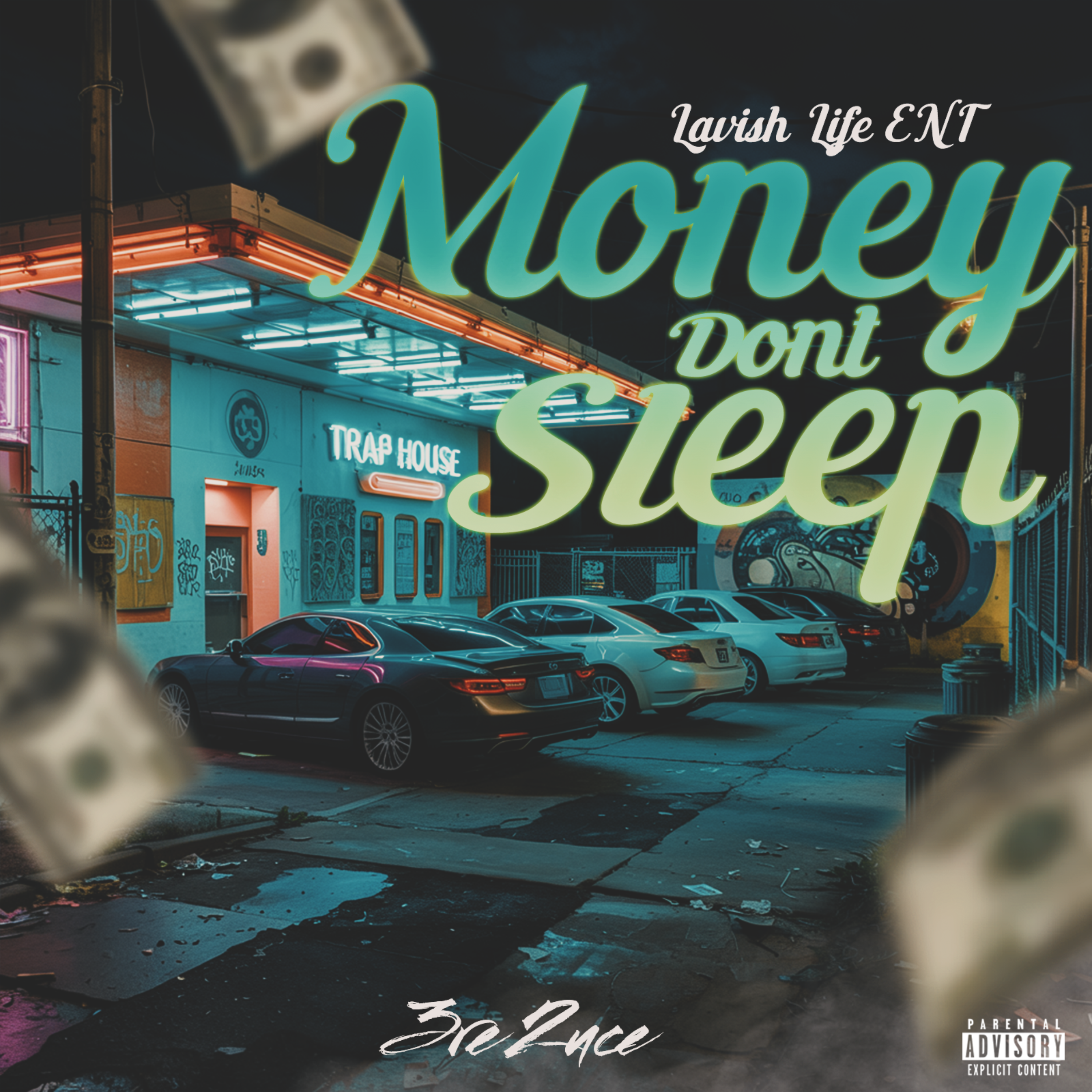 Money Don't Sleep by 3re2uce cover art