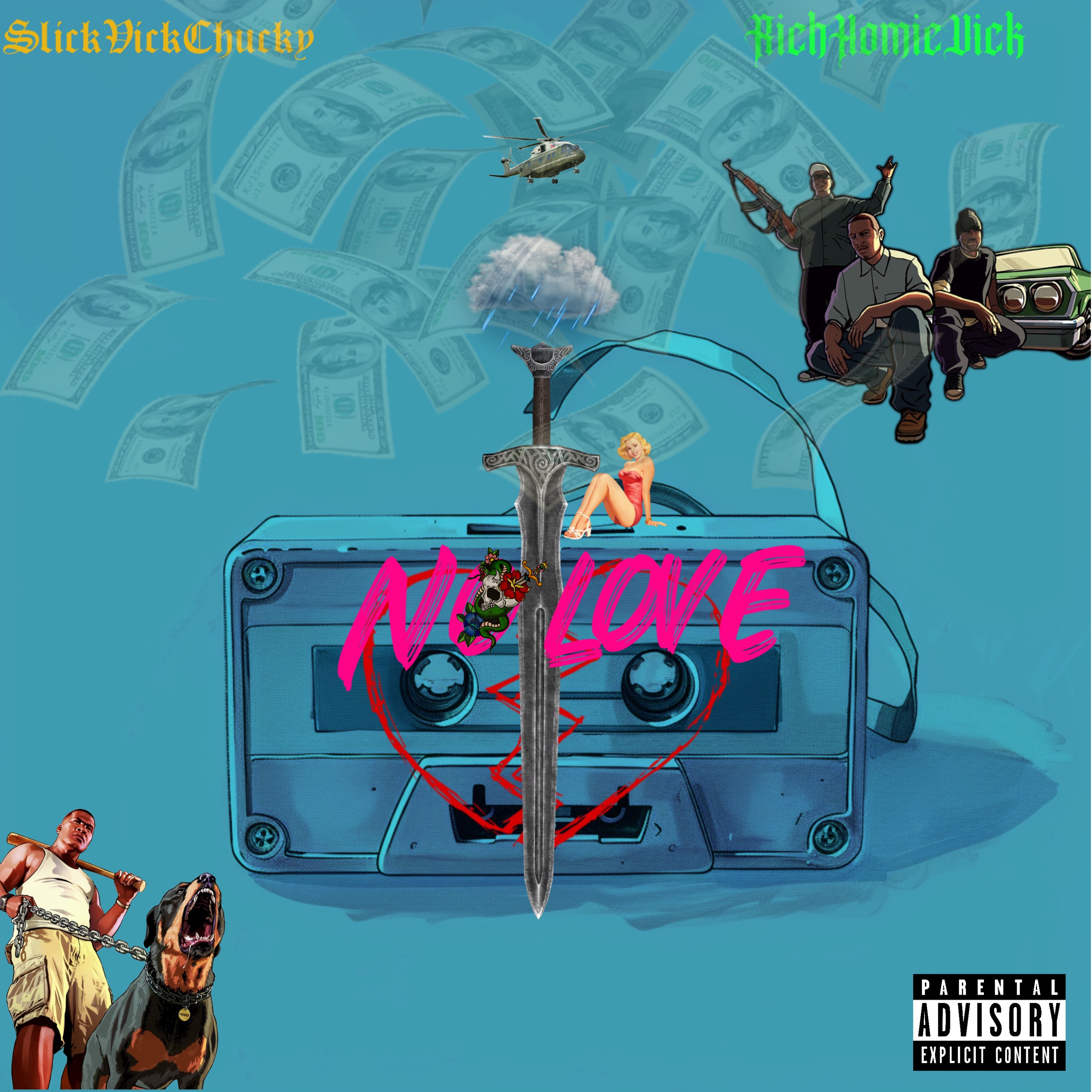No Love artwork