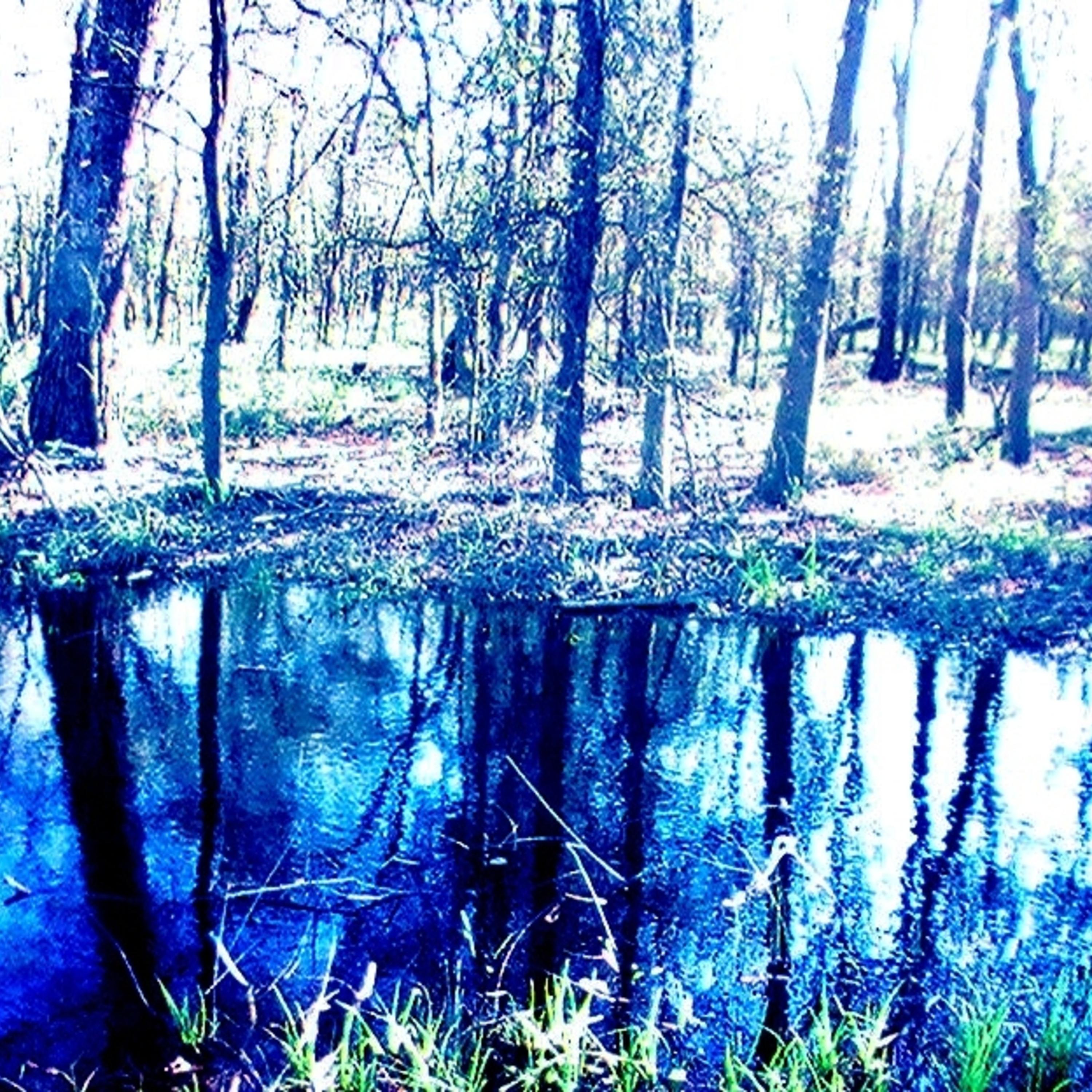 Distant artwork