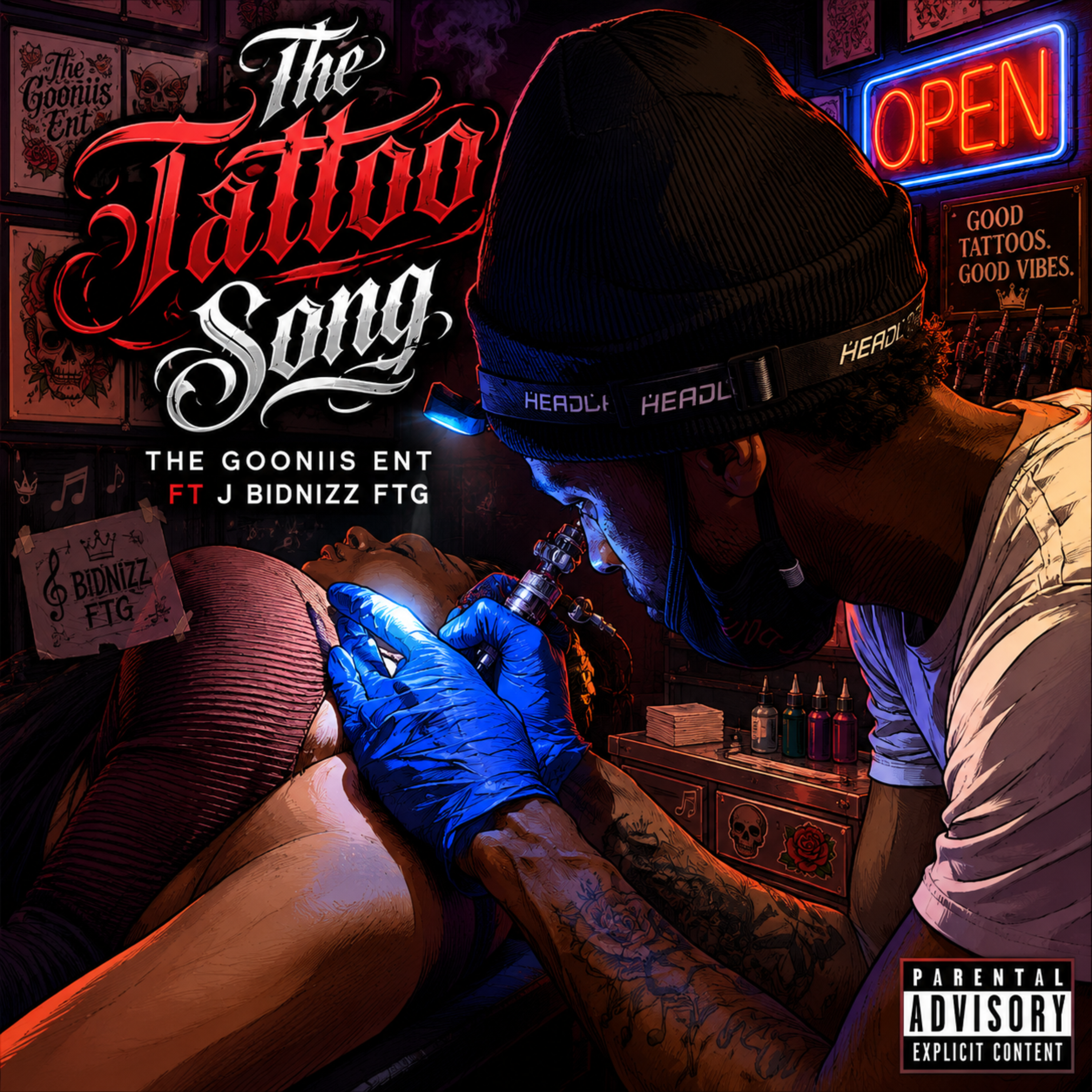The Tattoo Song by The Gooniis cover art