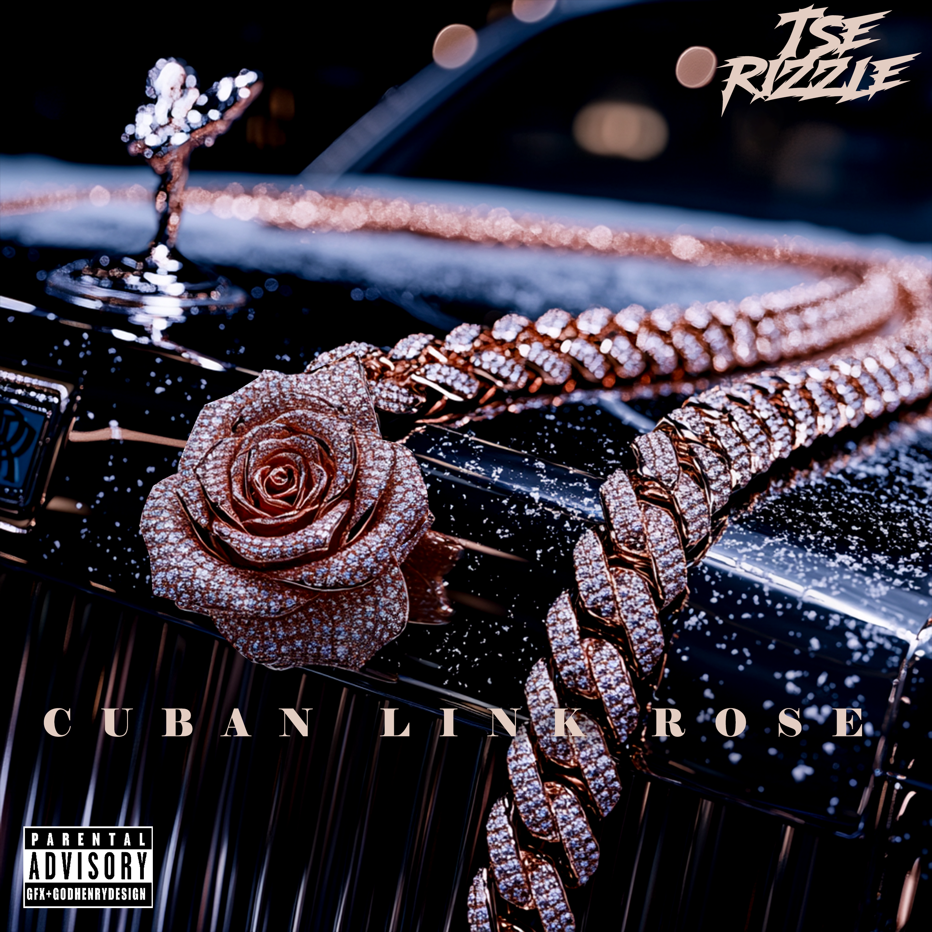 Cuban Link Rose artwork