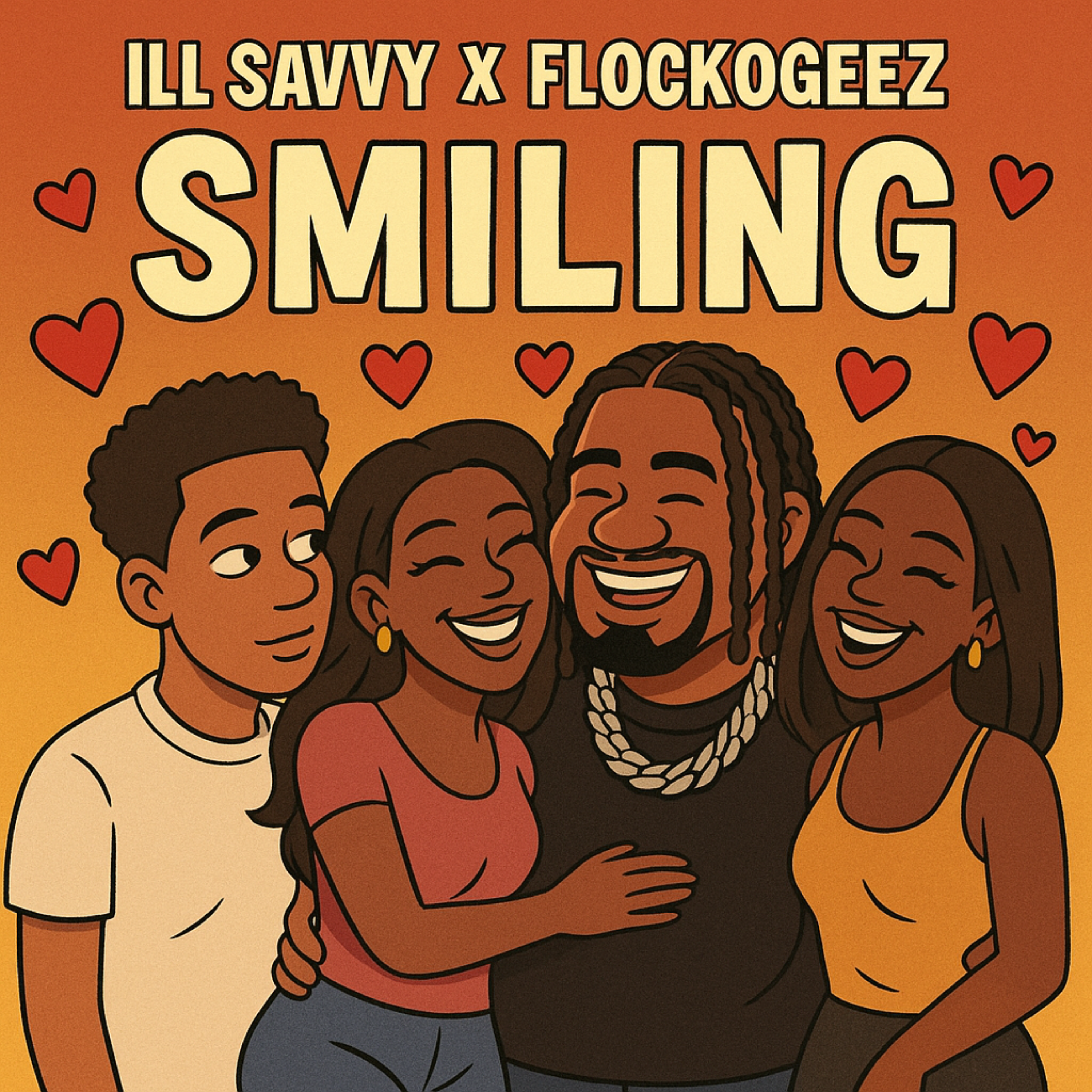 Smiling artwork