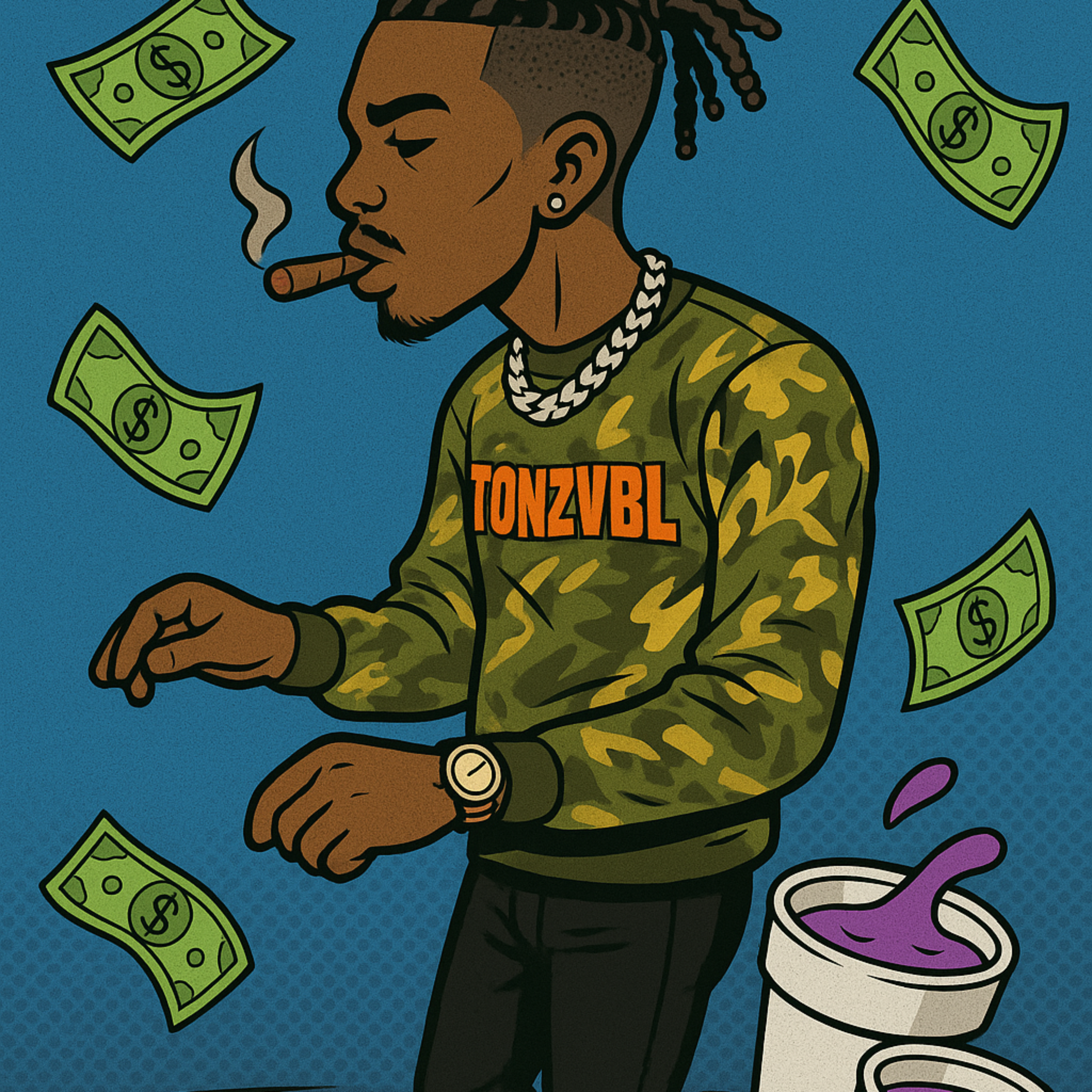 Gimmie My Money Willis artwork