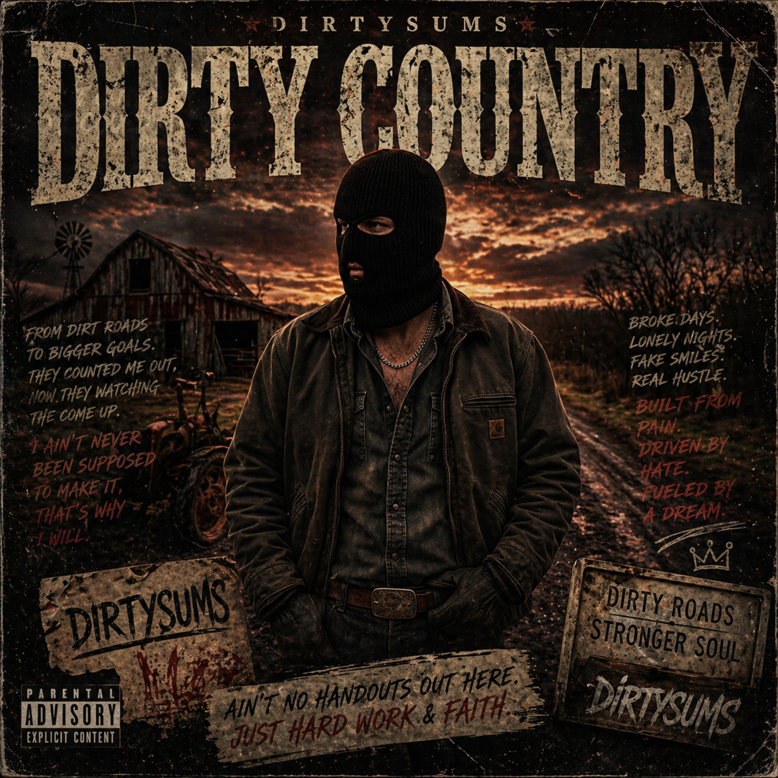 Dirty-country artwork