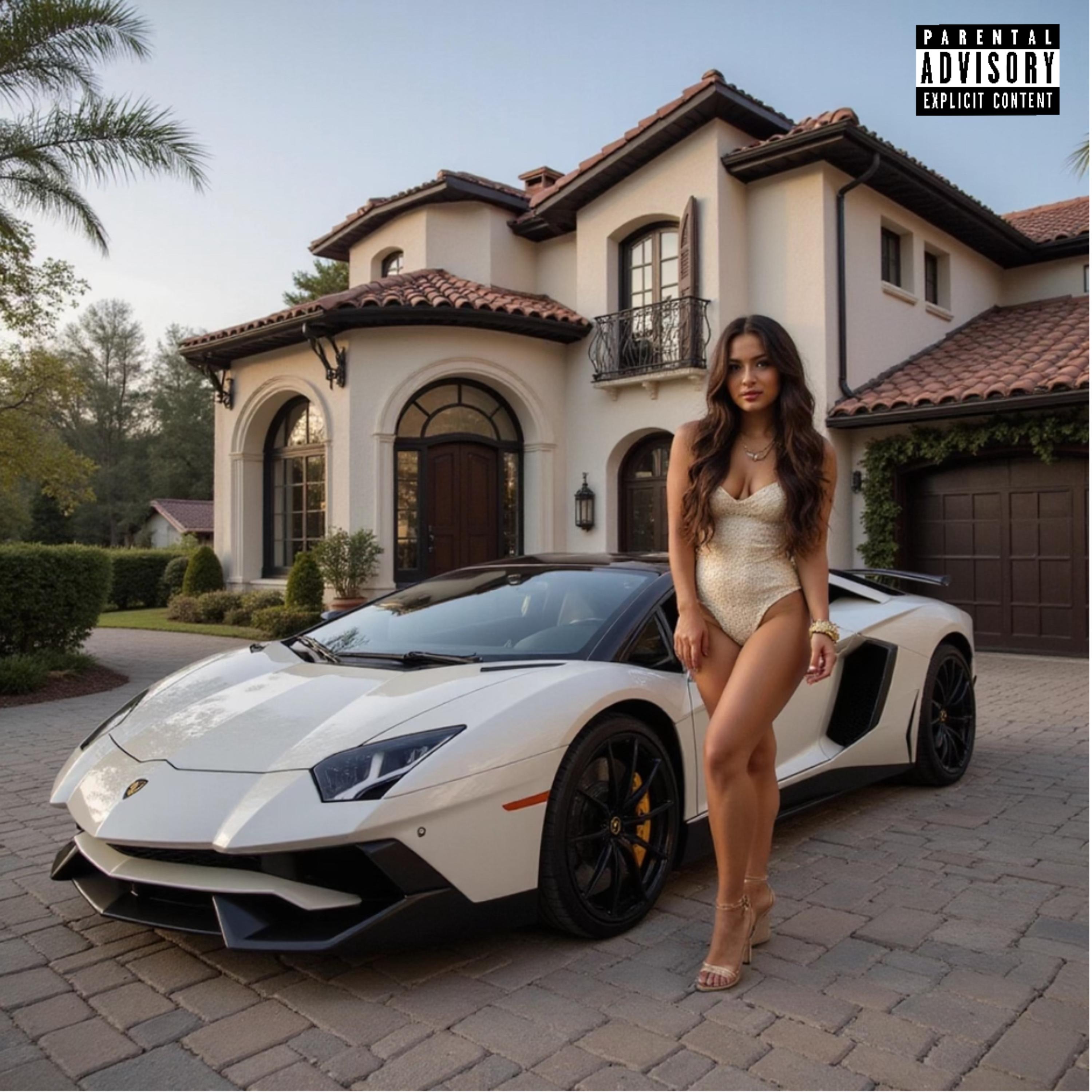 Lamborghini Chick artwork