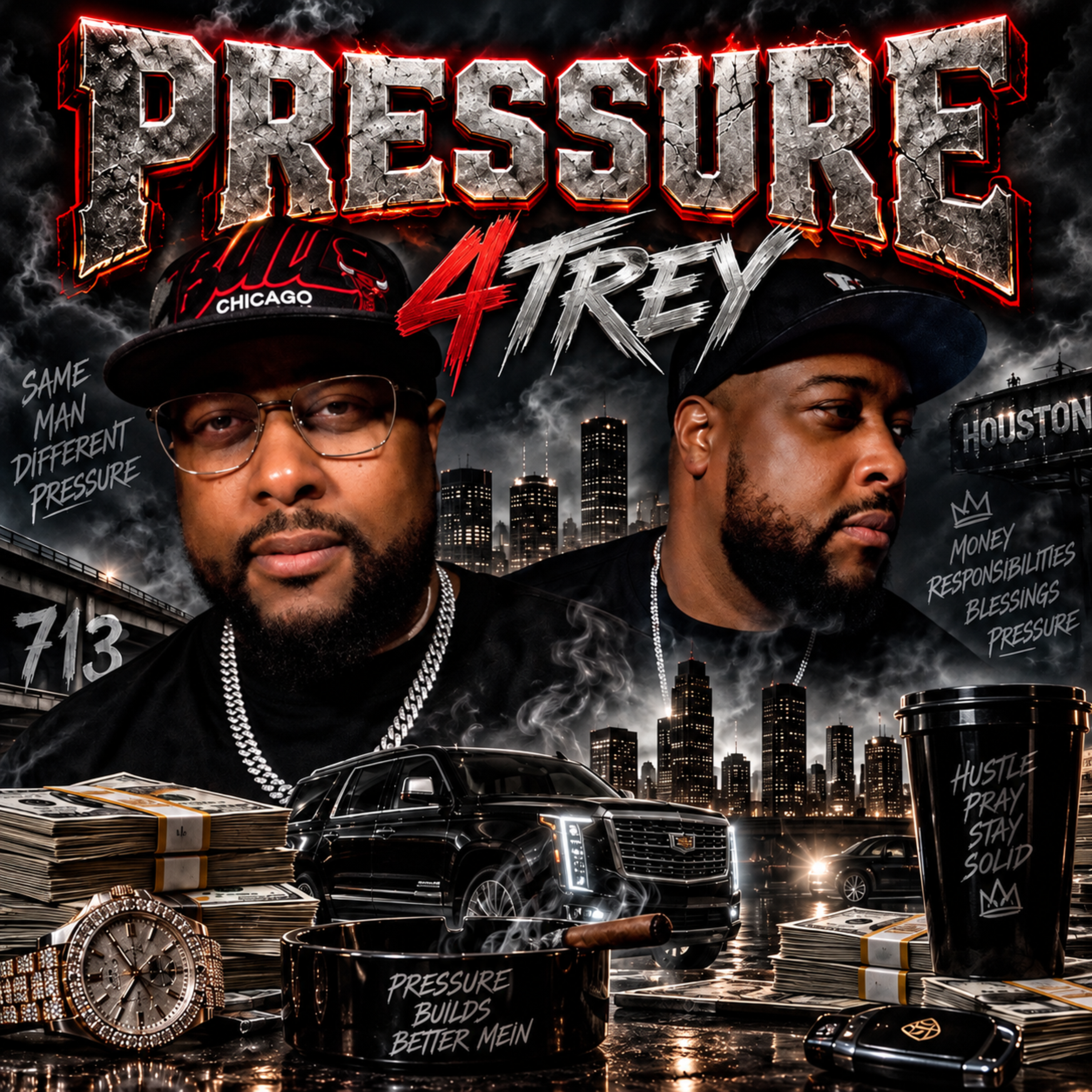 PRESSURE by 4Trey cover art