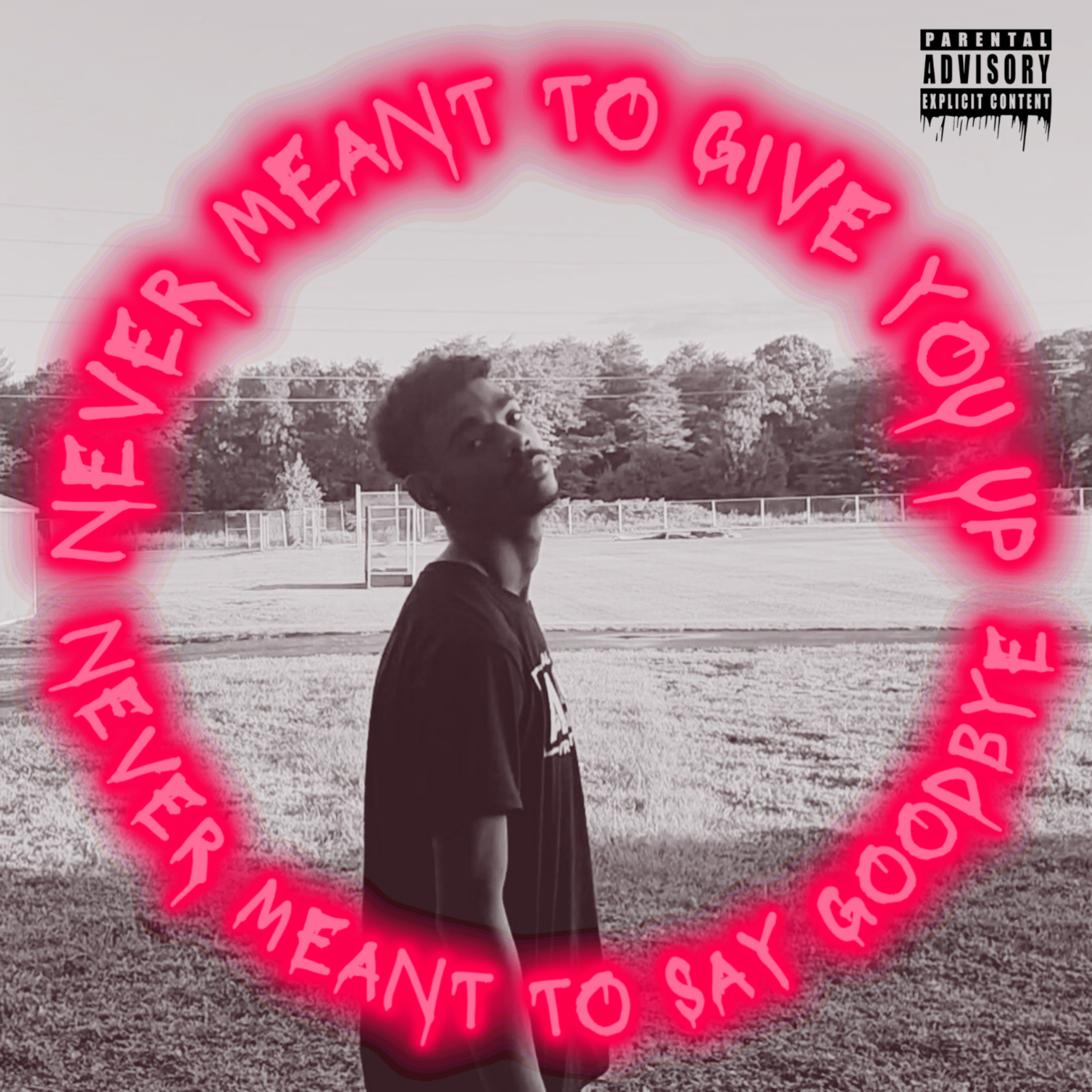 NEVER MEANT TO GIVE YOU UP artwork