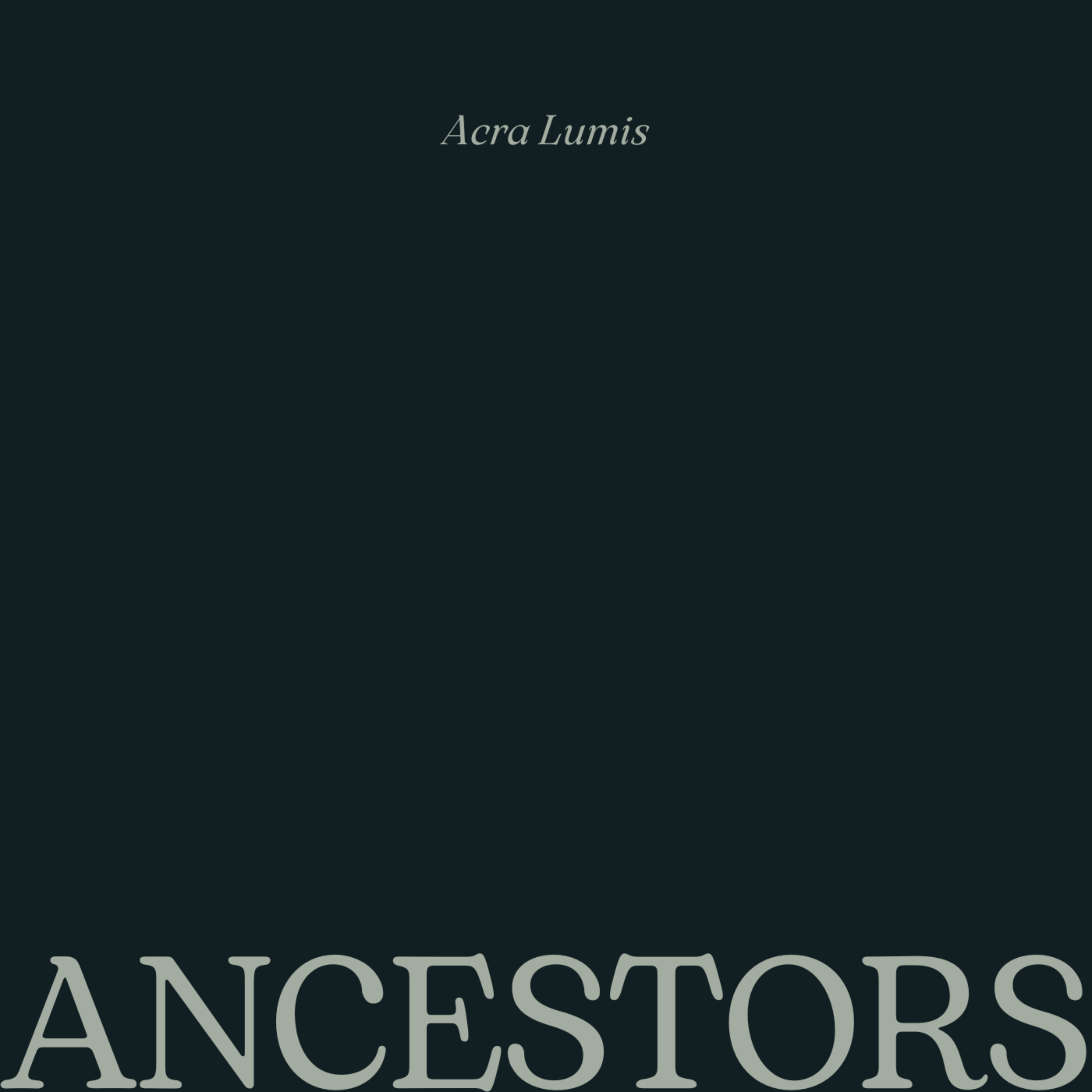 ANCESTORS artwork