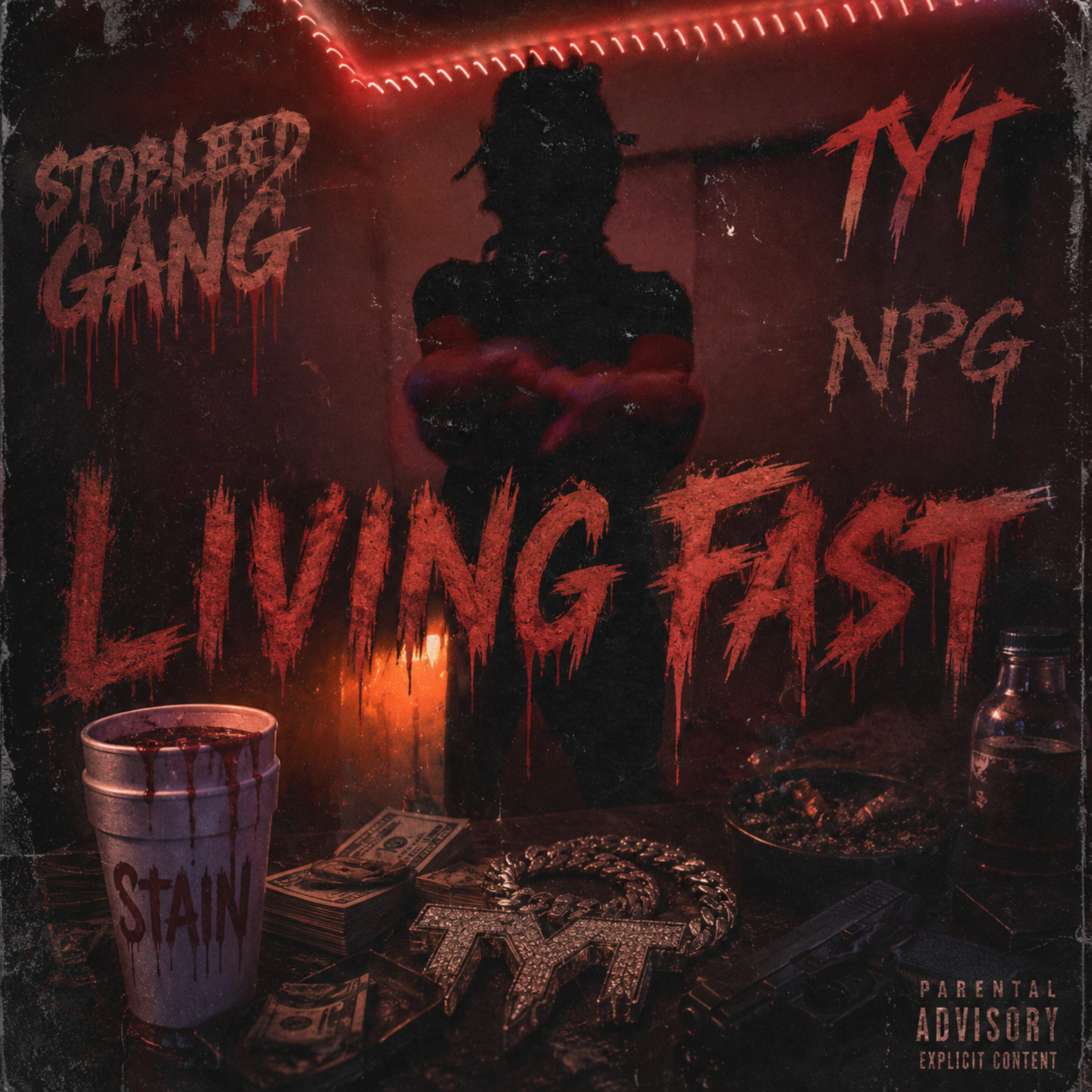 Living Fast by Tray Spliff cover art