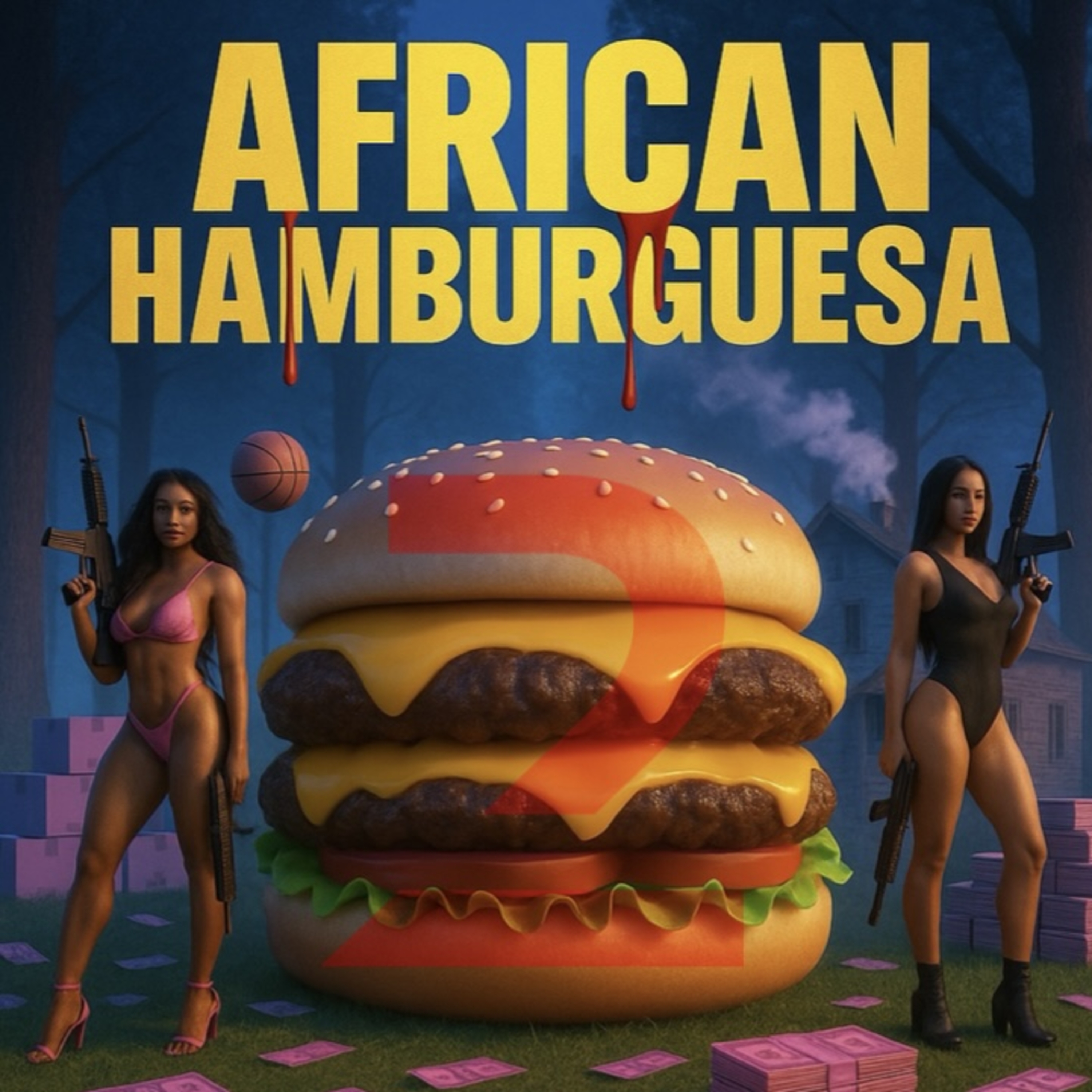 AFRICAN HAMBURGUESA 2 artwork