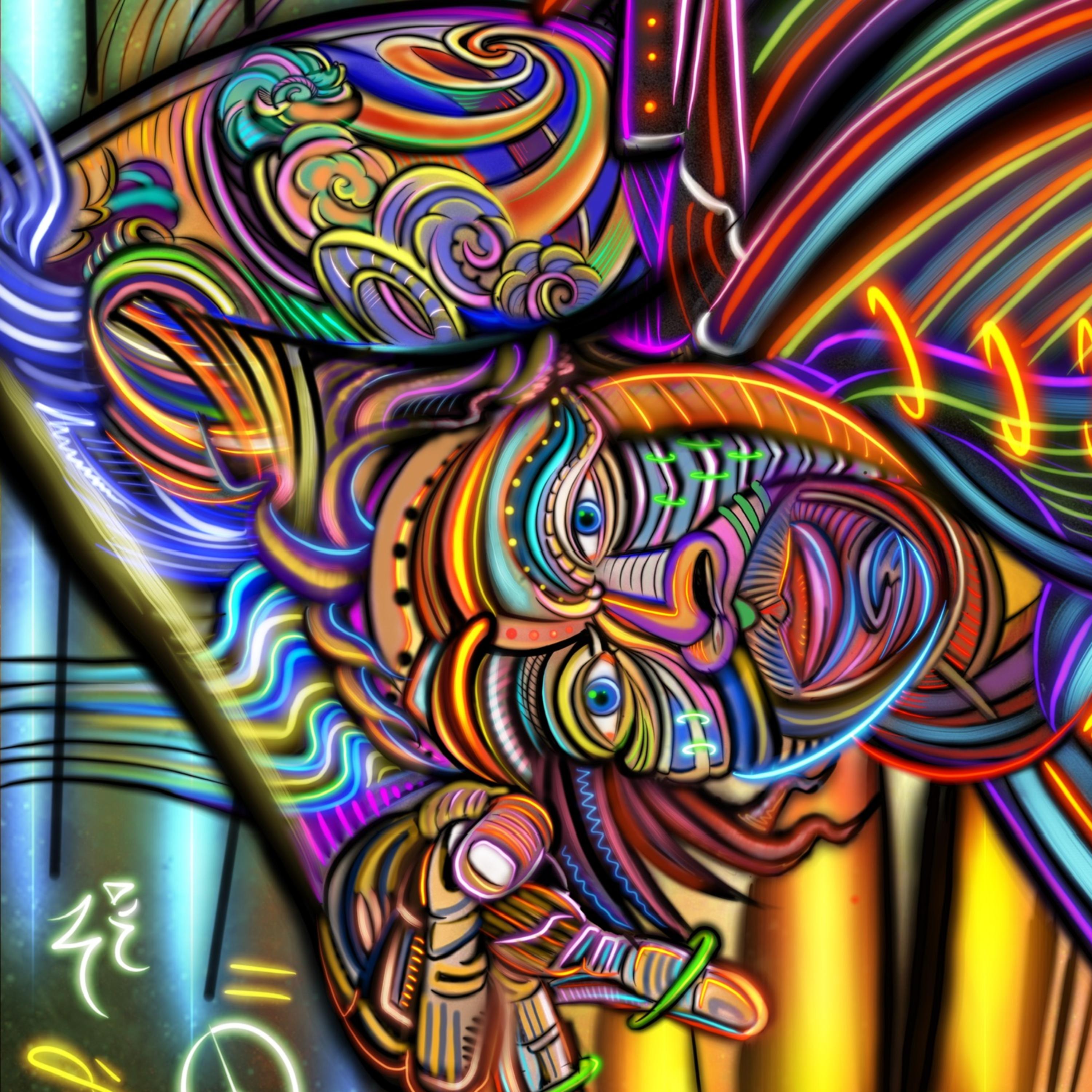 RUNAWAY BUBBLE artwork