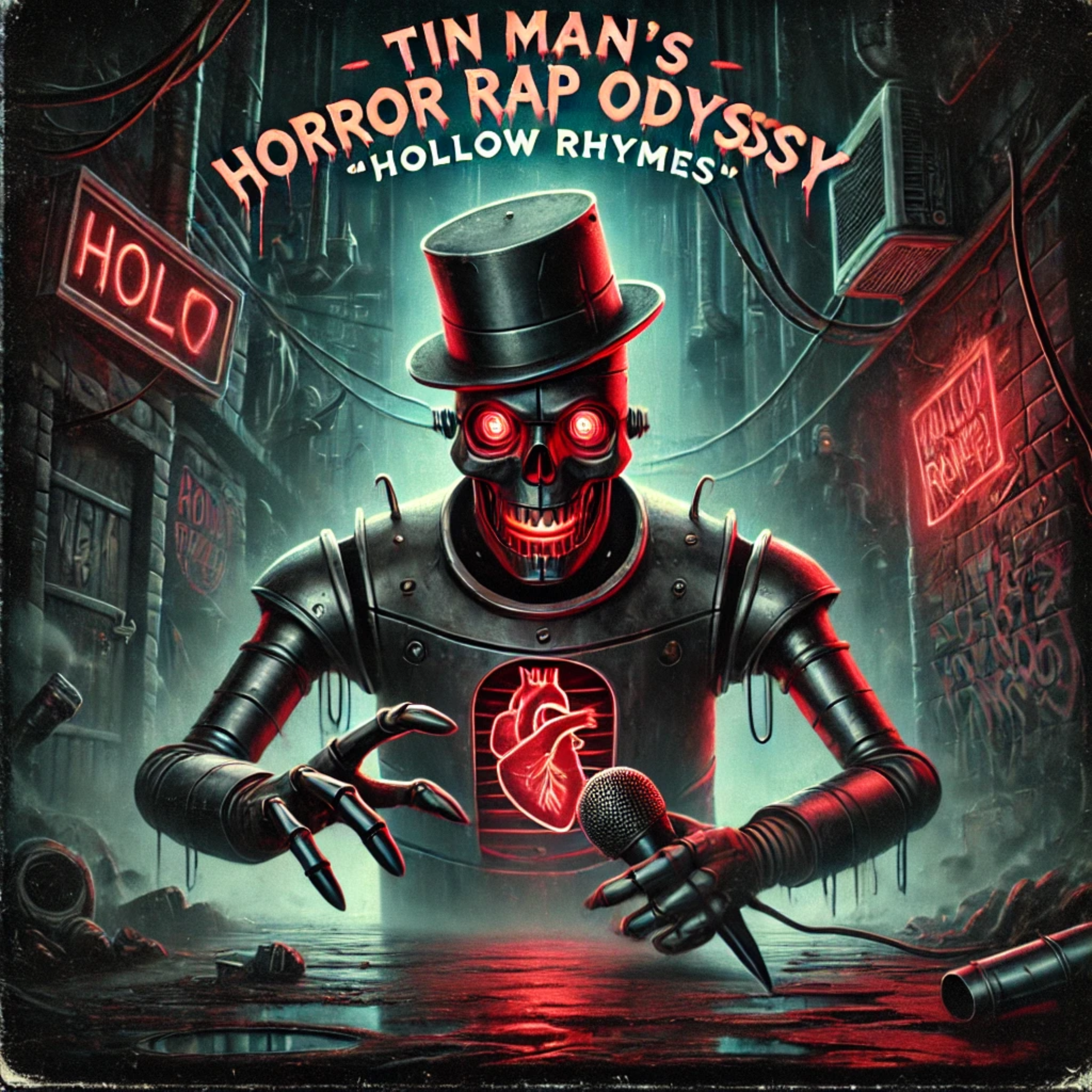 Tin Man’s Horror Rap Odyssey: Hollow Rhymes artwork