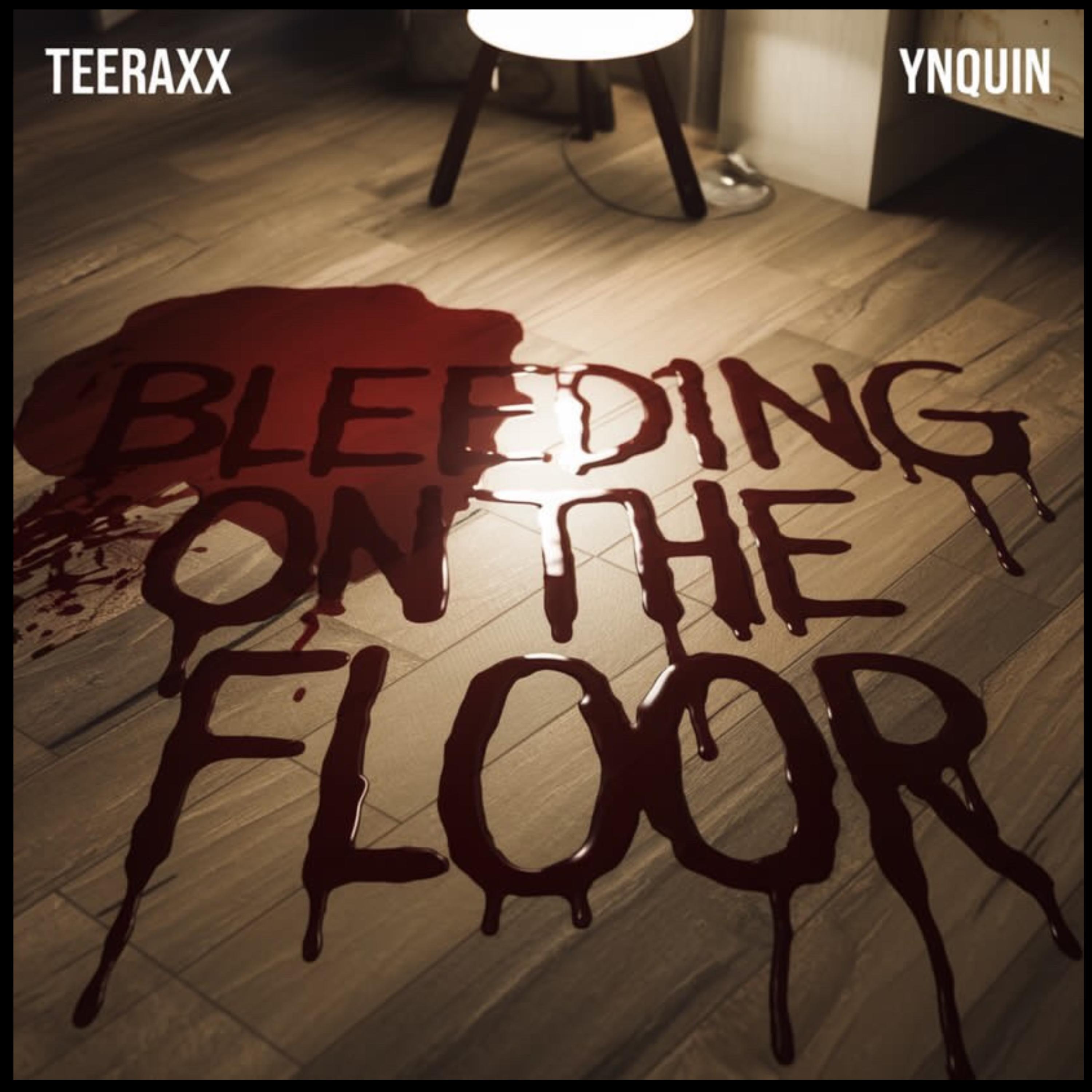 Bleeding on the floor artwork