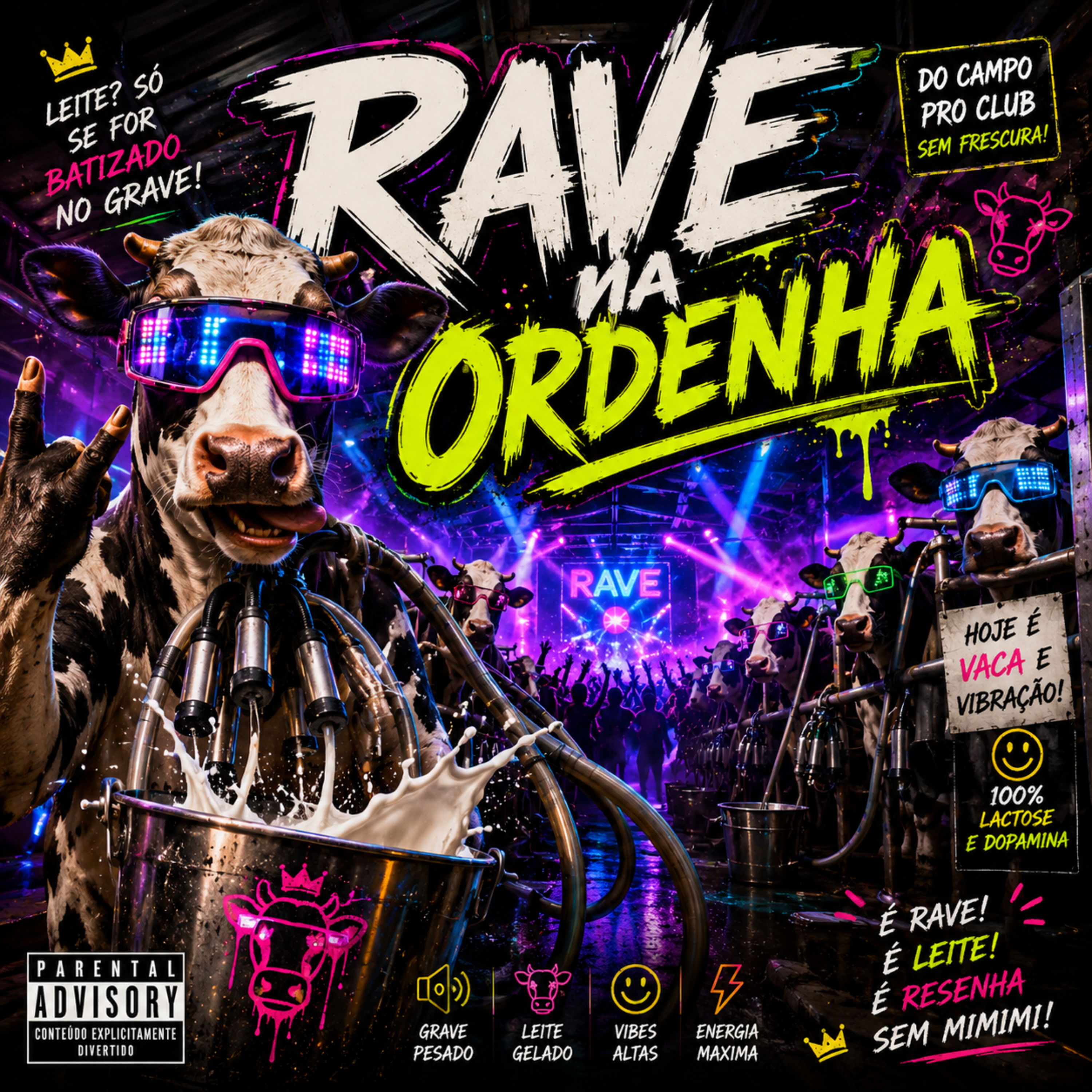 Rave na ordenha by Kaio Winchester cover art