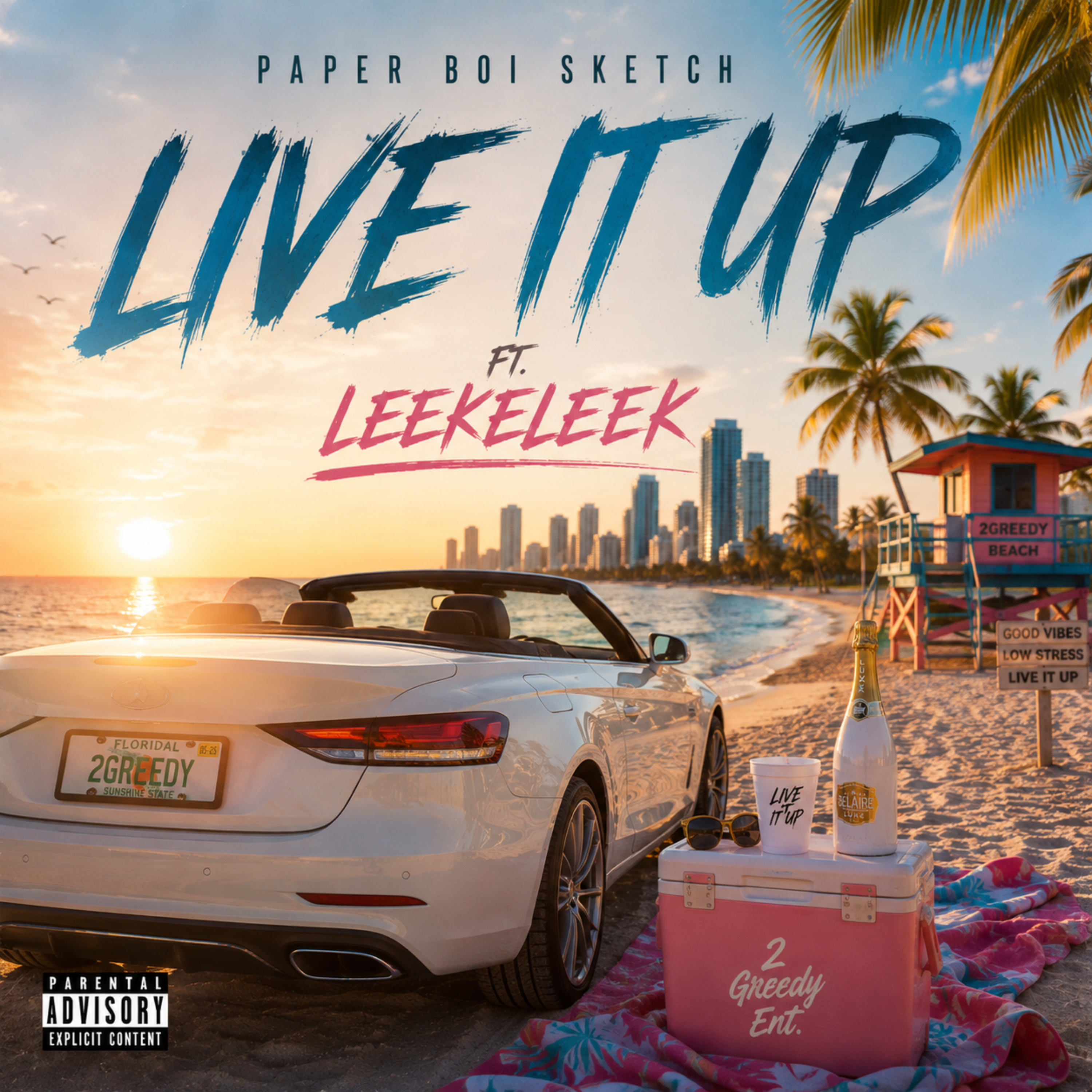 Live It Up by Paper Boi Sketch cover art