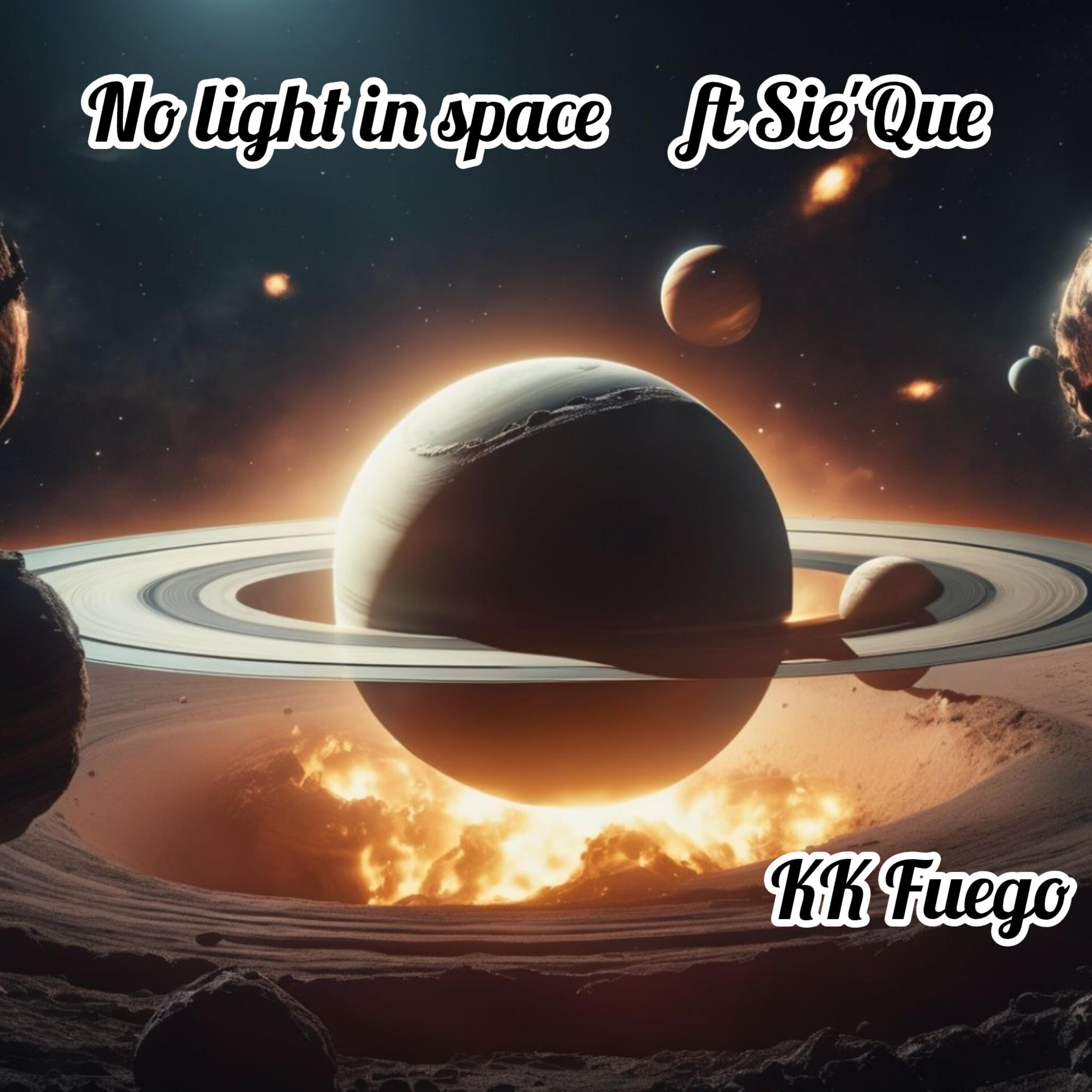 No light in space artwork