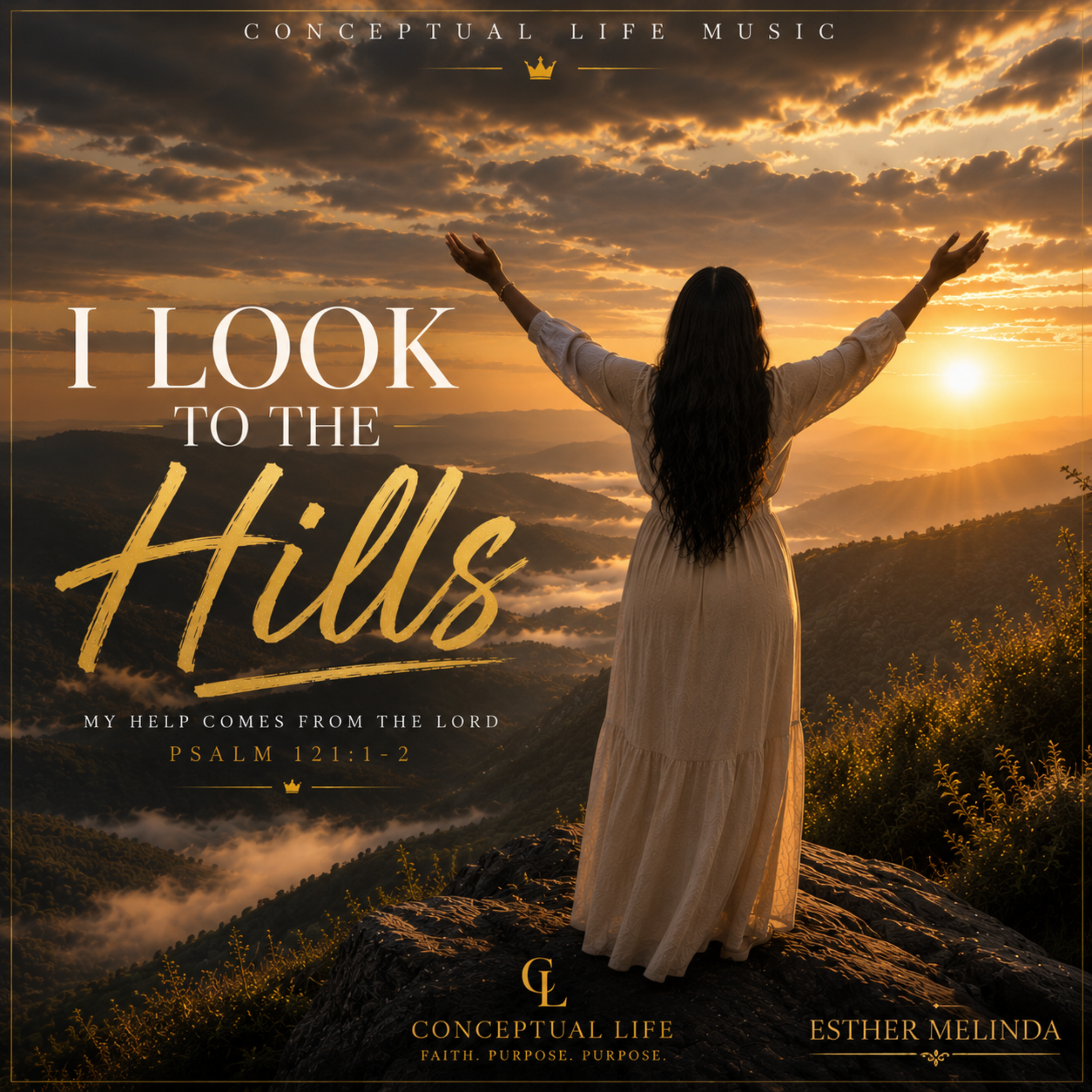 I Look To The Hills by Esther Melinda cover art