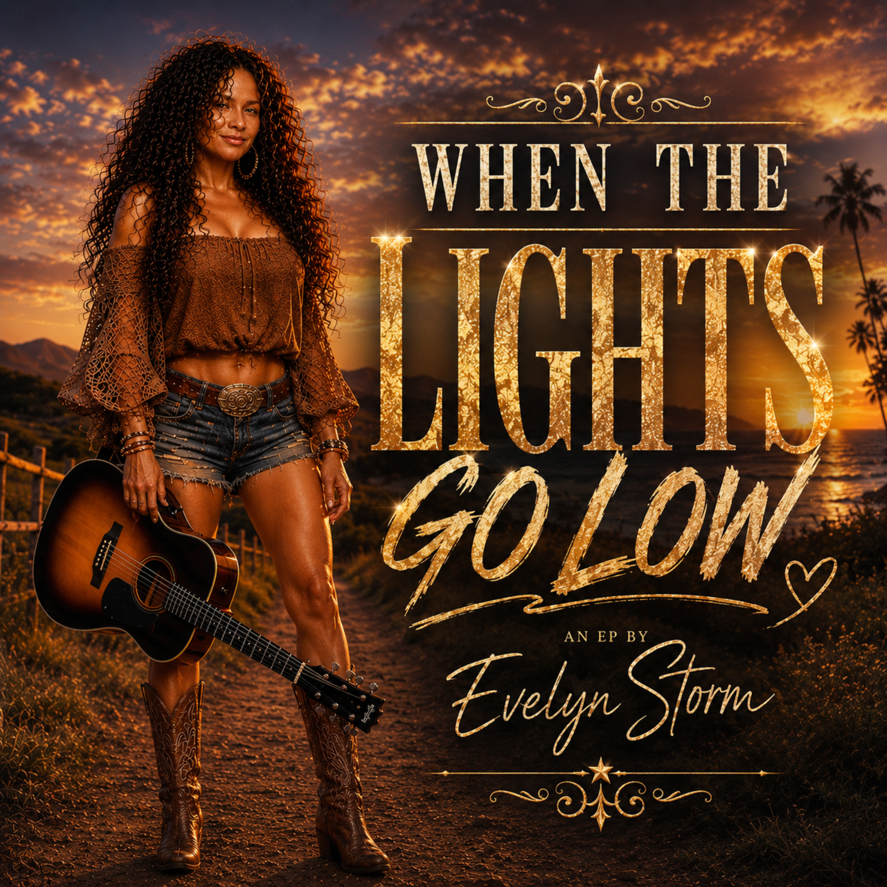 When The Lights Go Low by Evelyn Storm cover art