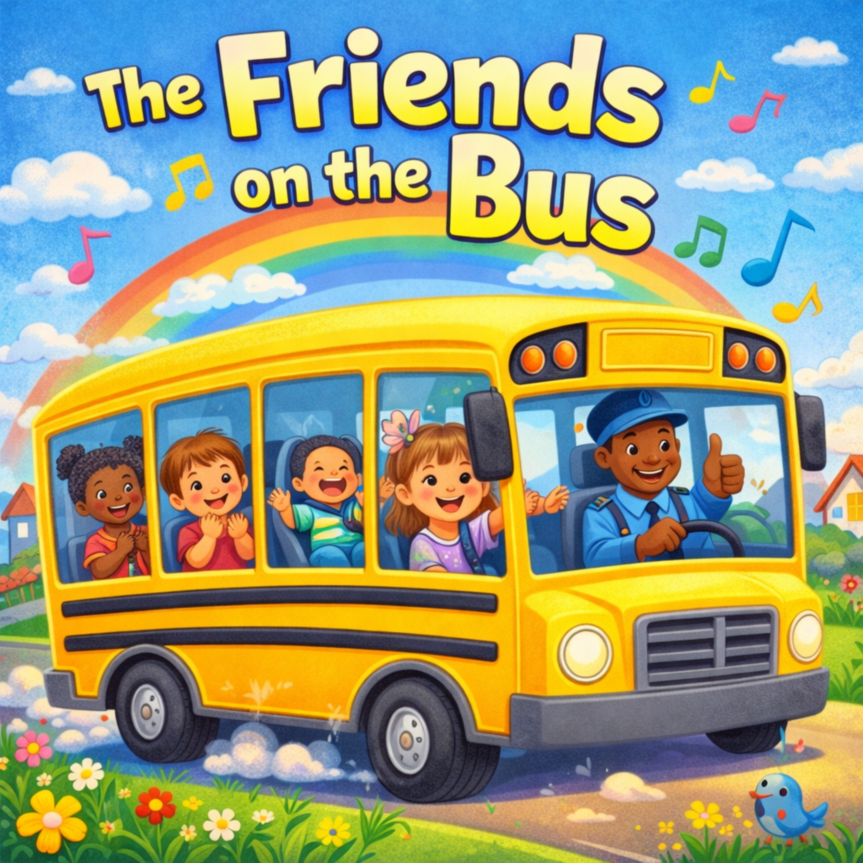 The FRIENDS on The Bus artwork