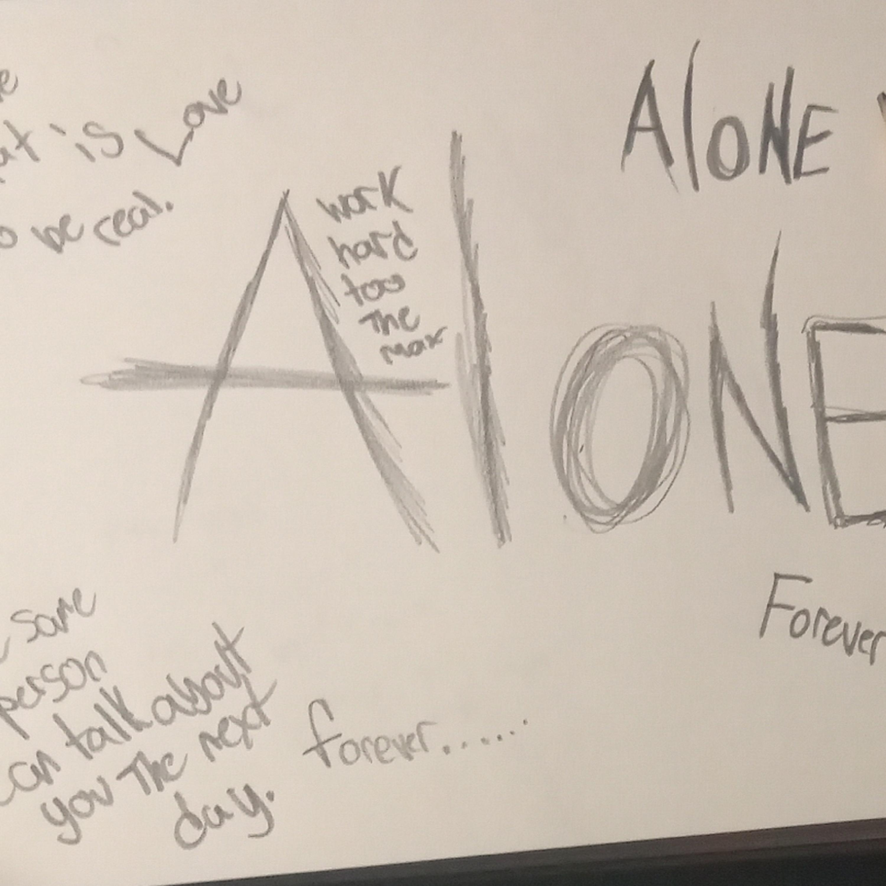 Alone artwork