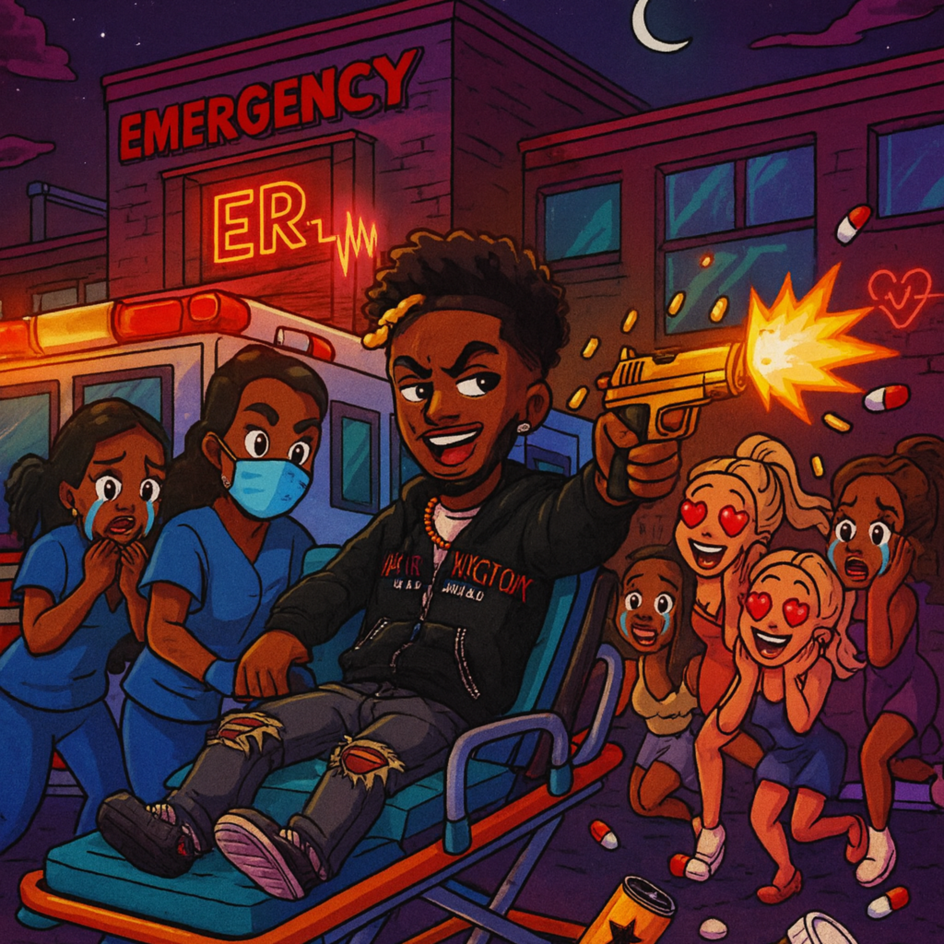 Emergency artwork