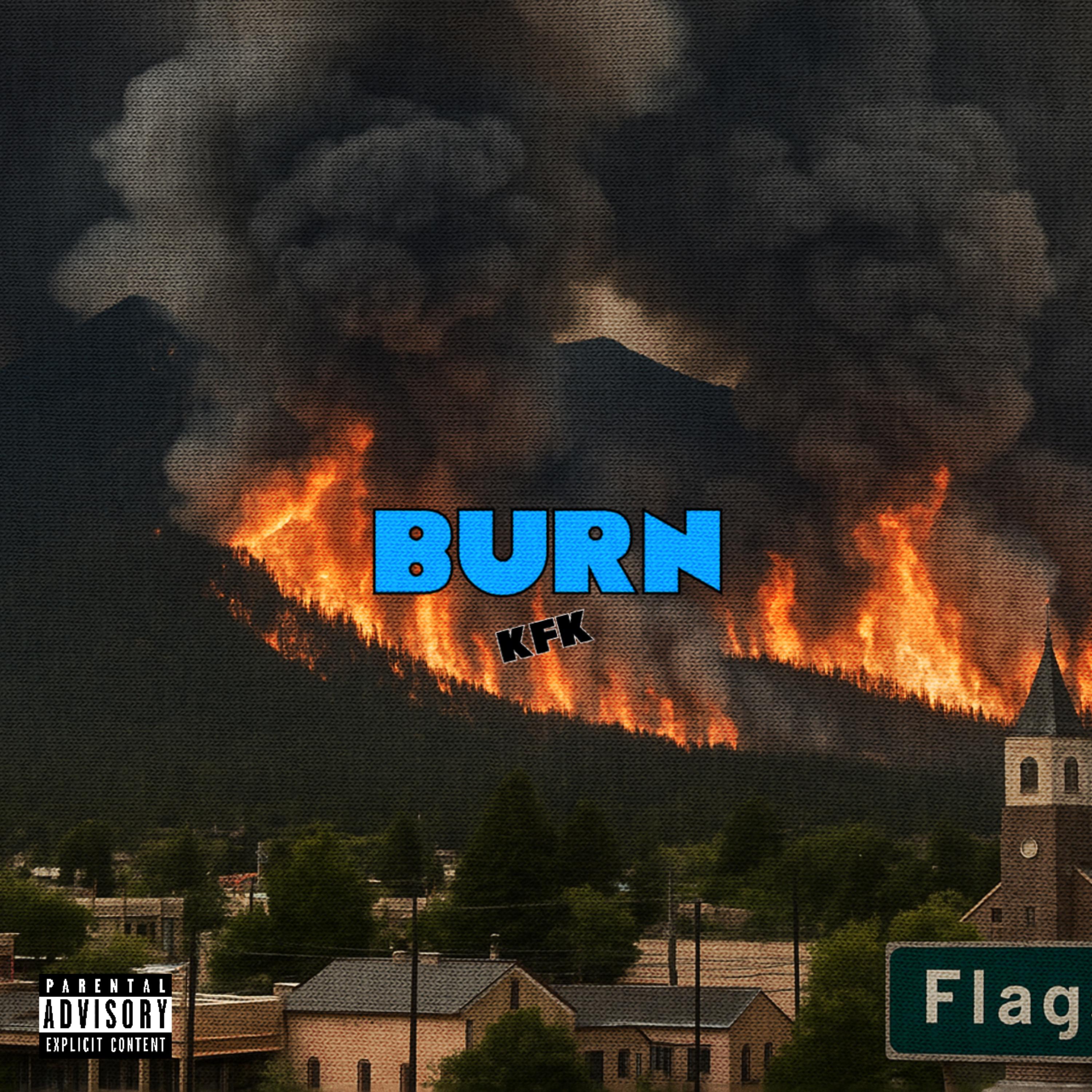 Burn artwork
