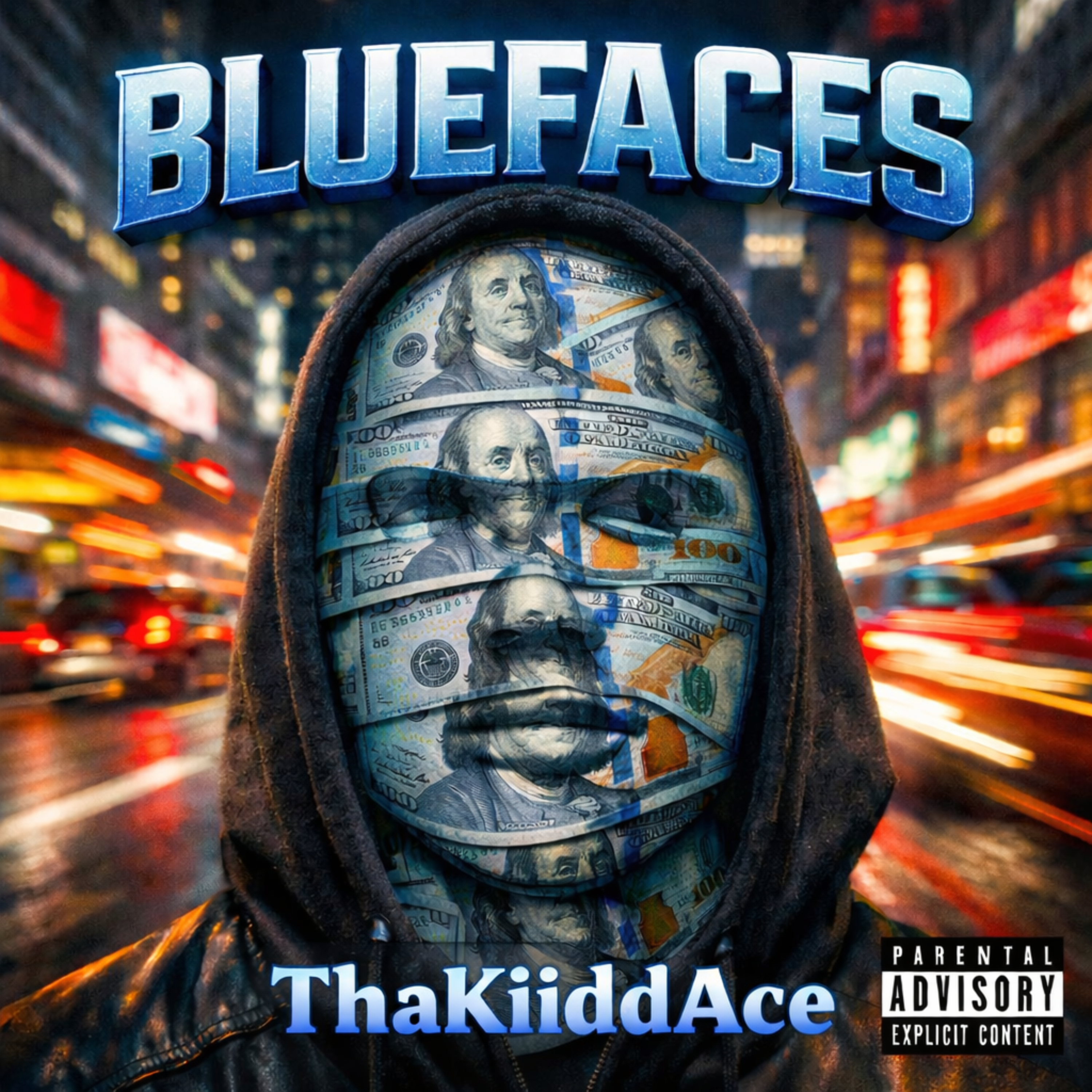 BlueFaces by ThaKiiddAce cover art