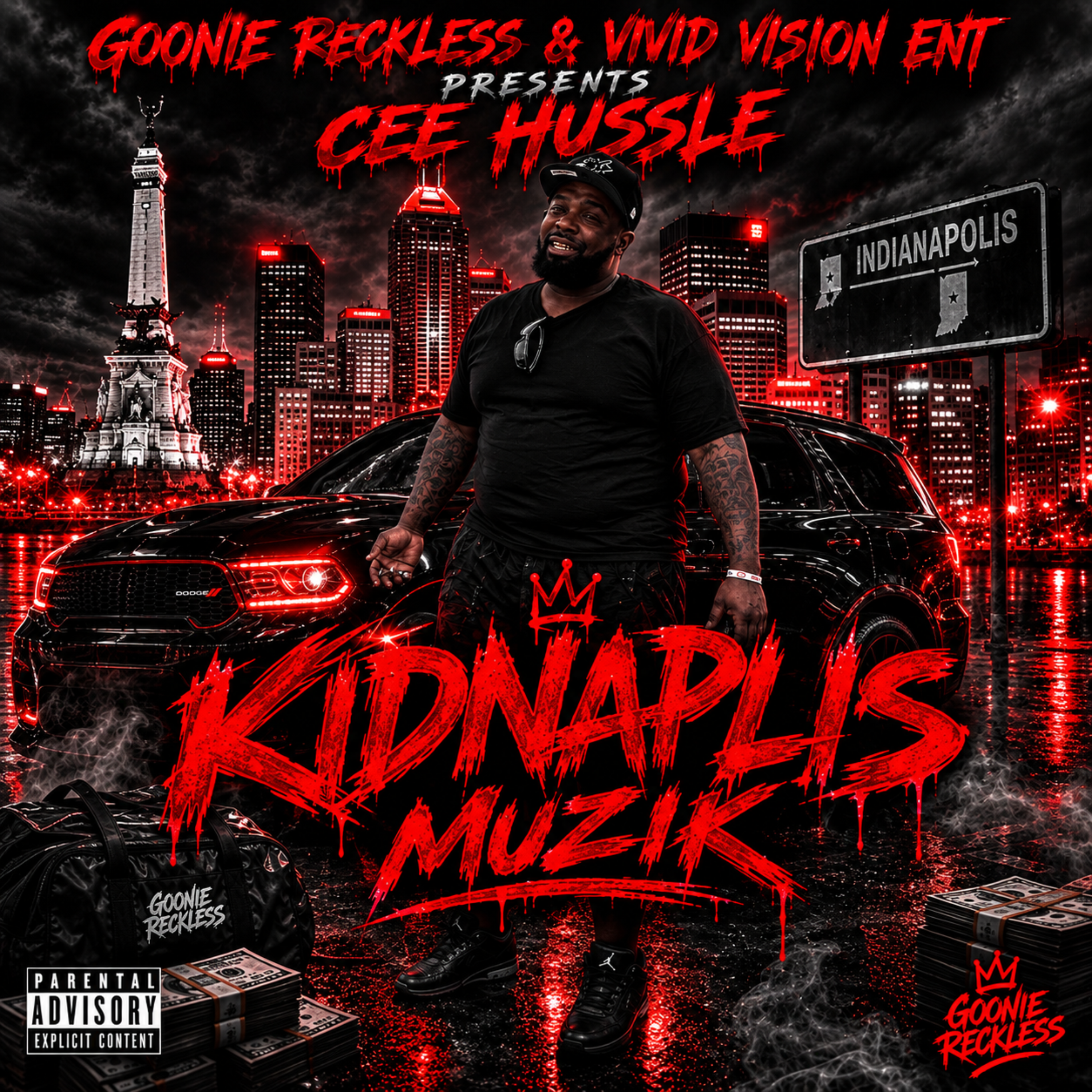 KIDNAPLIS MUZIK by Cee Hussle cover art