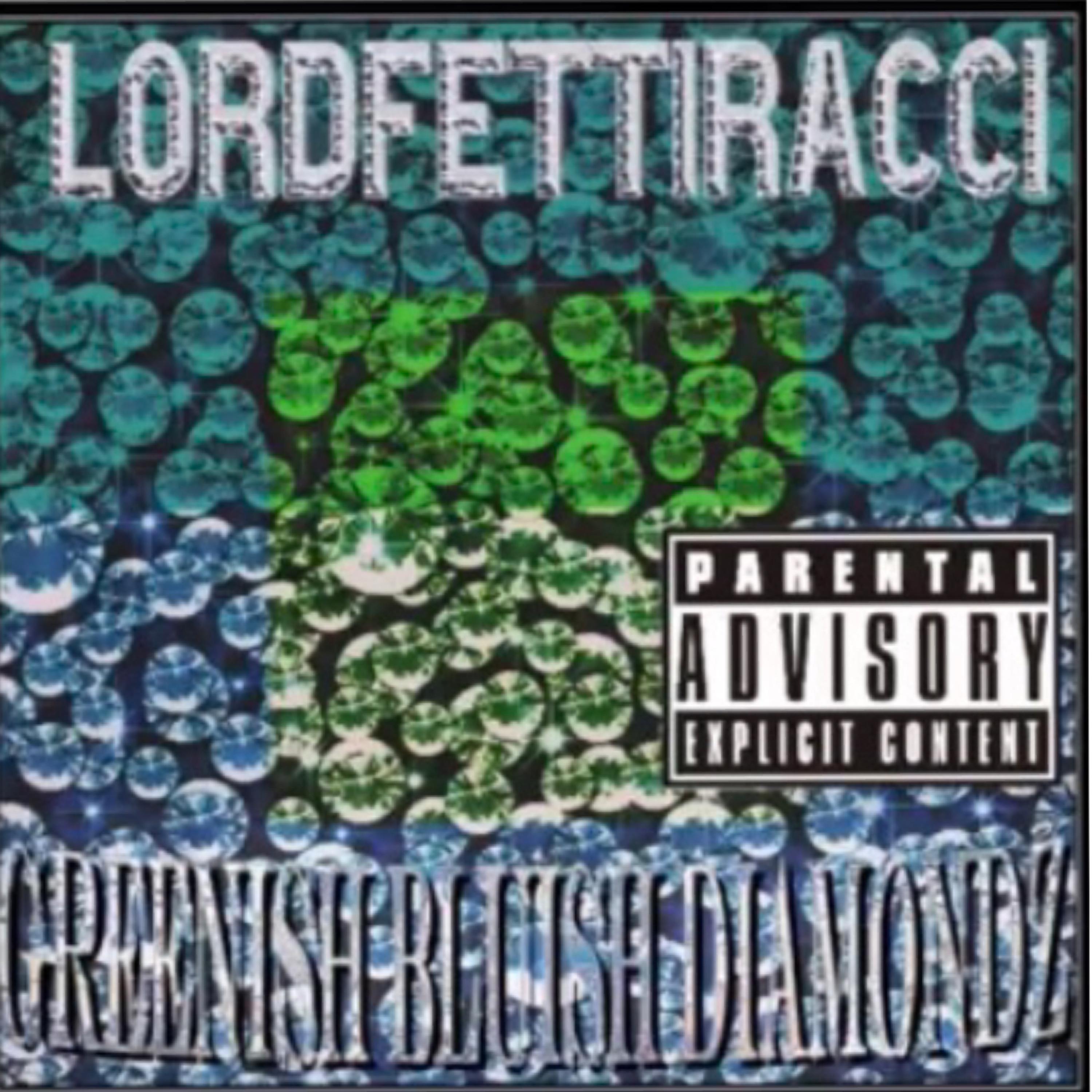 Greenish bluish Diamondz artwork