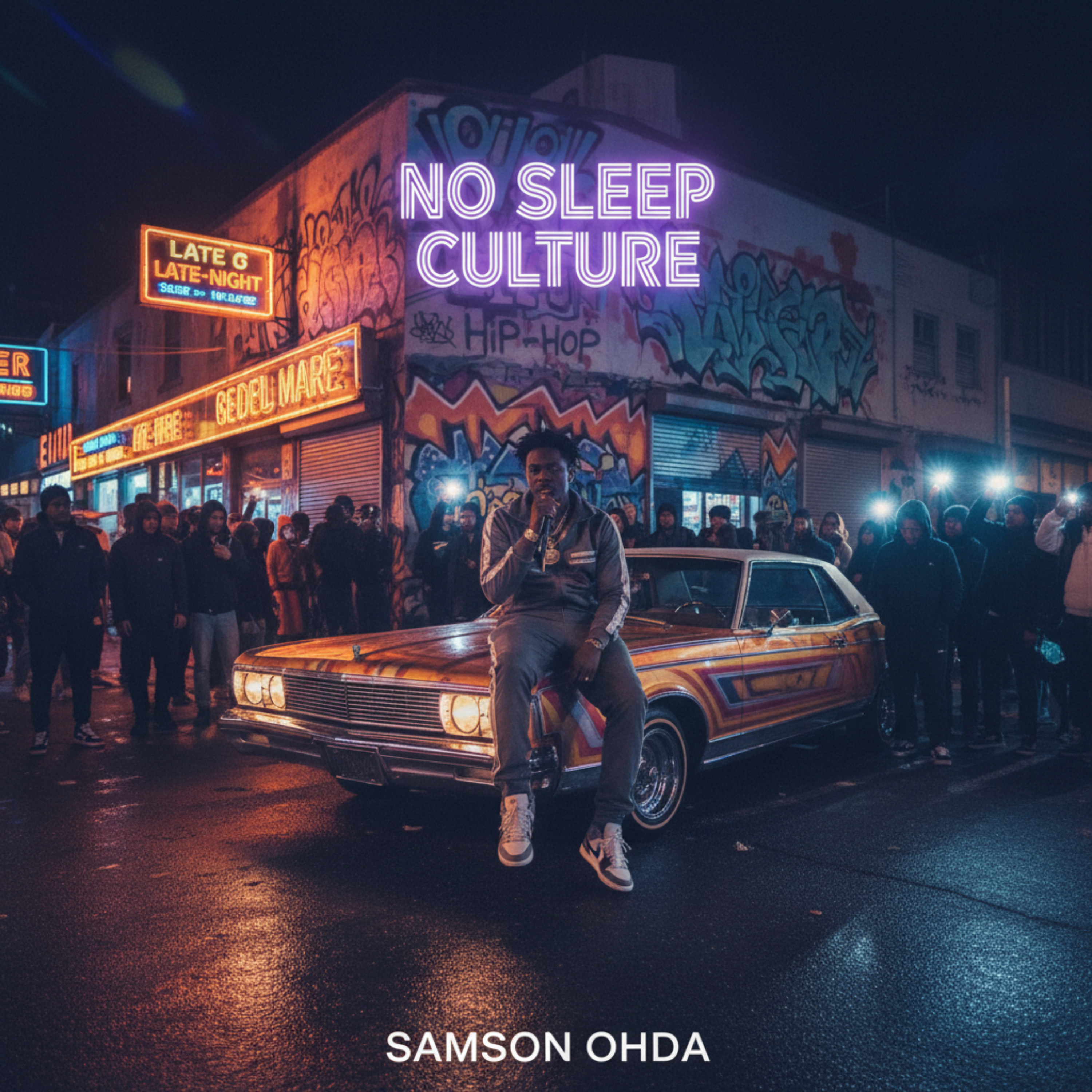 No Sleep Culture by Samson Ohda  cover art
