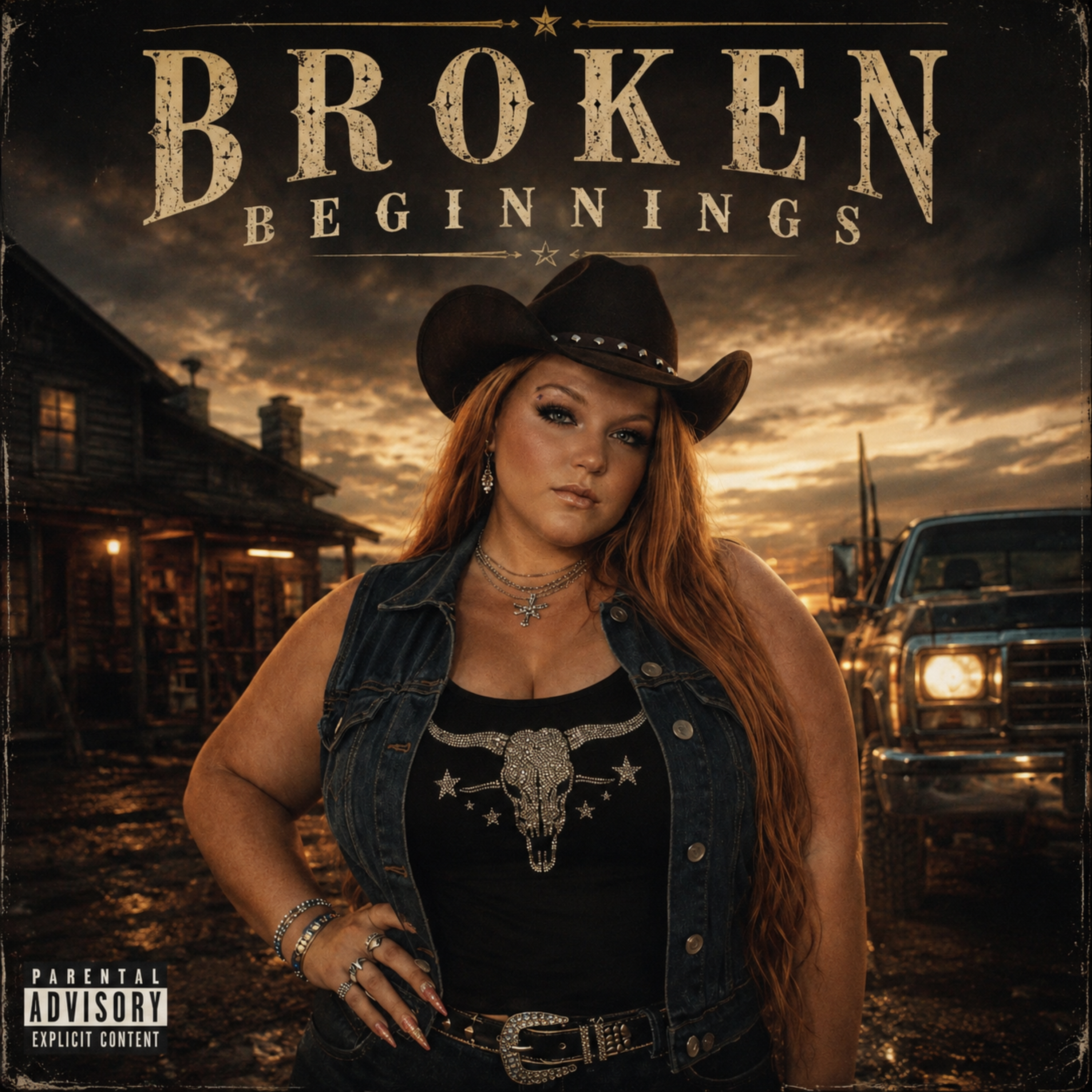 Broken Beginnings by Queen Butterfly cover art